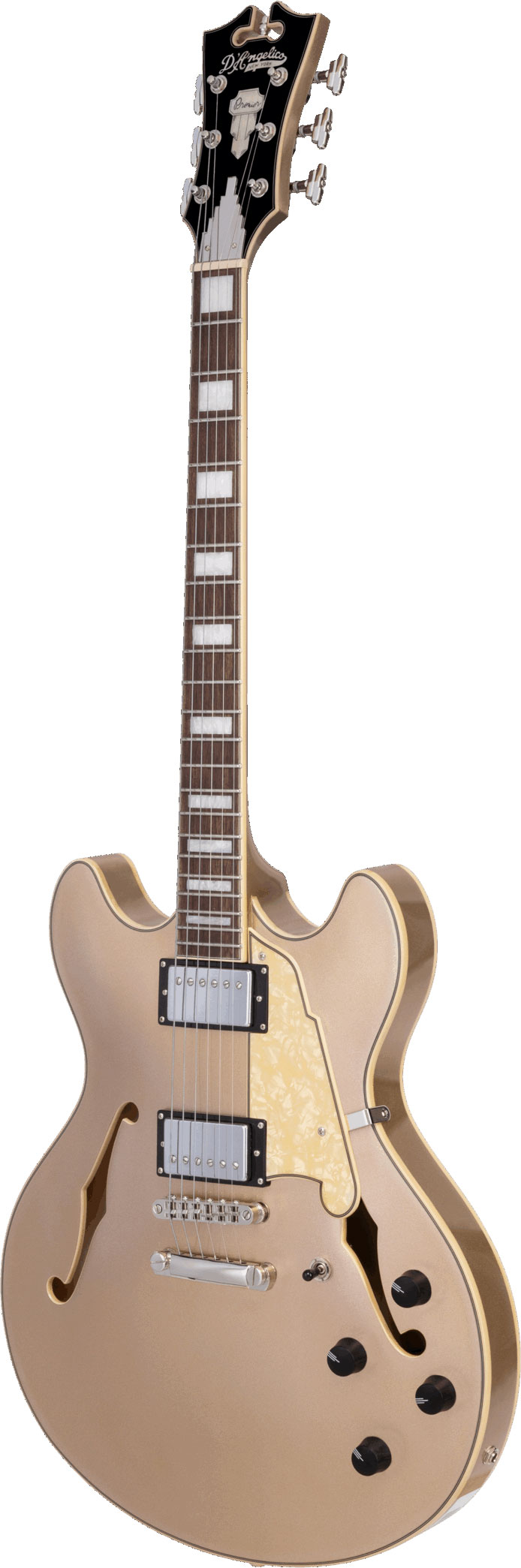 D'Angelico Premier DC Desert Gold