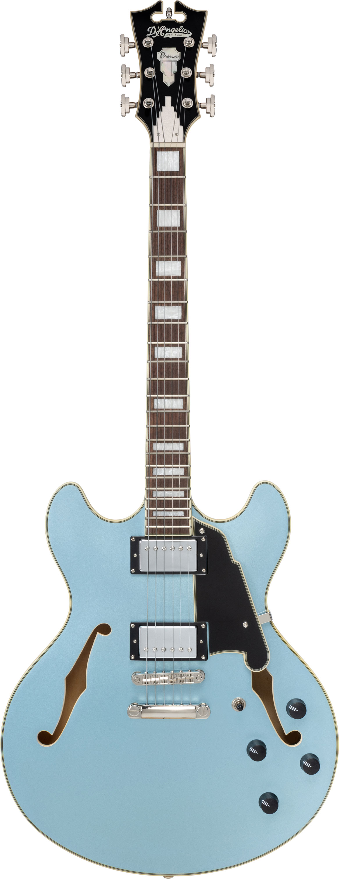 D'Angelico Premier DC Steel Blue