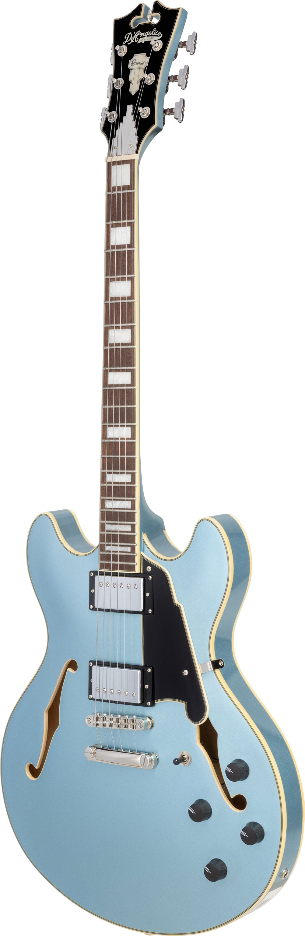 D'Angelico Premier DC Steel Blue