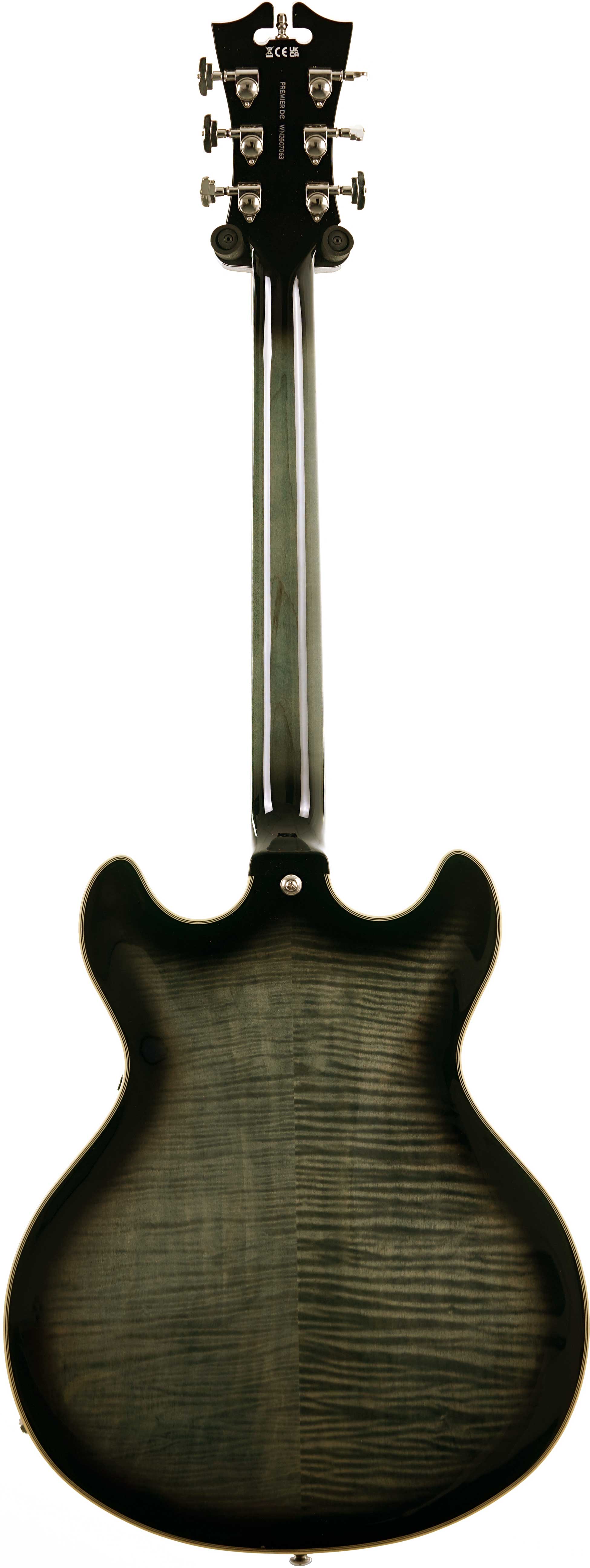 D'Angelico Premier DC Charcoal Burst