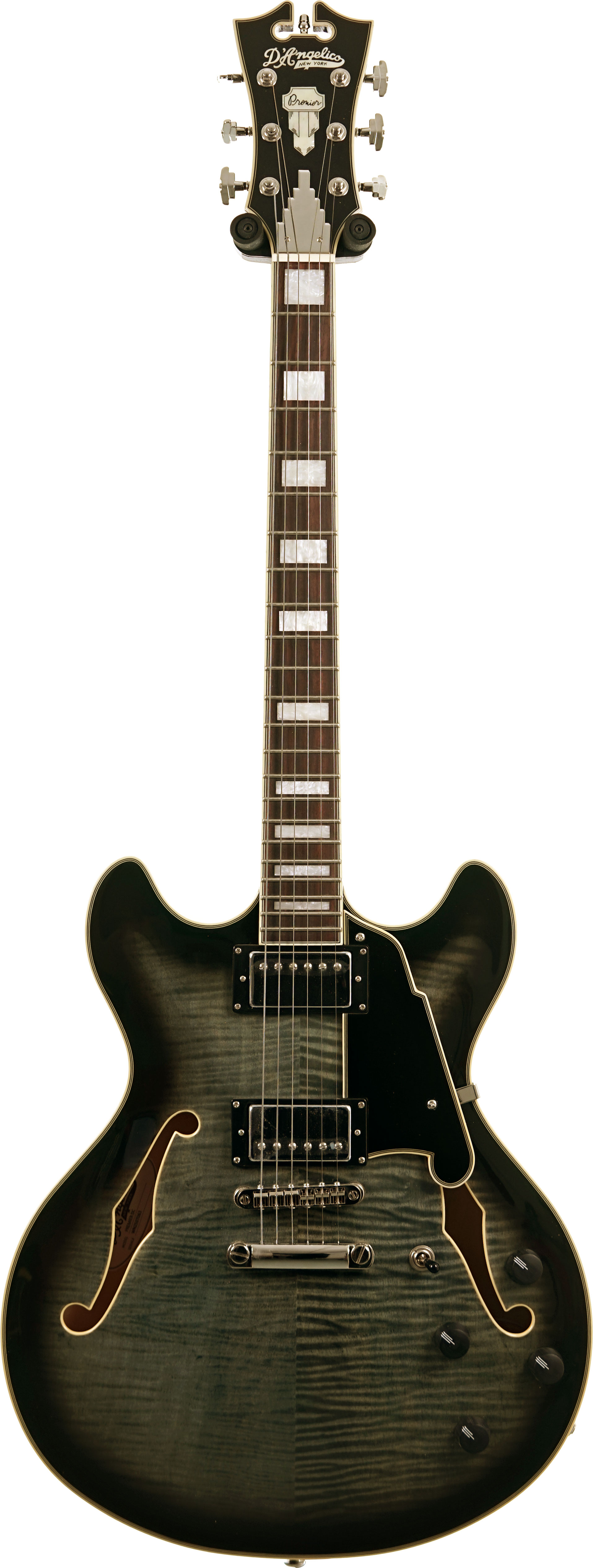 D'Angelico Premier DC Charcoal Burst