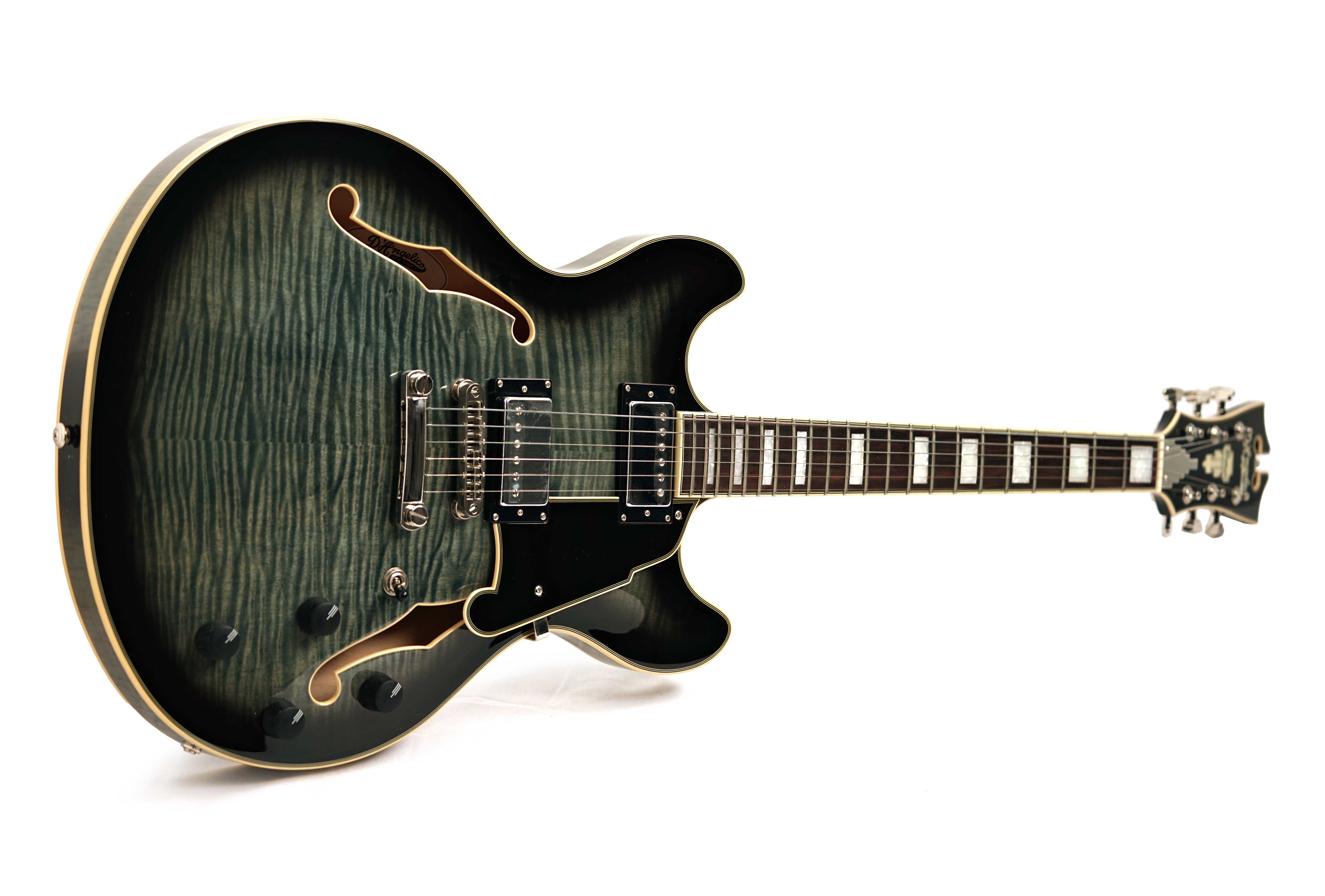 D'Angelico Premier DC Charcoal Burst