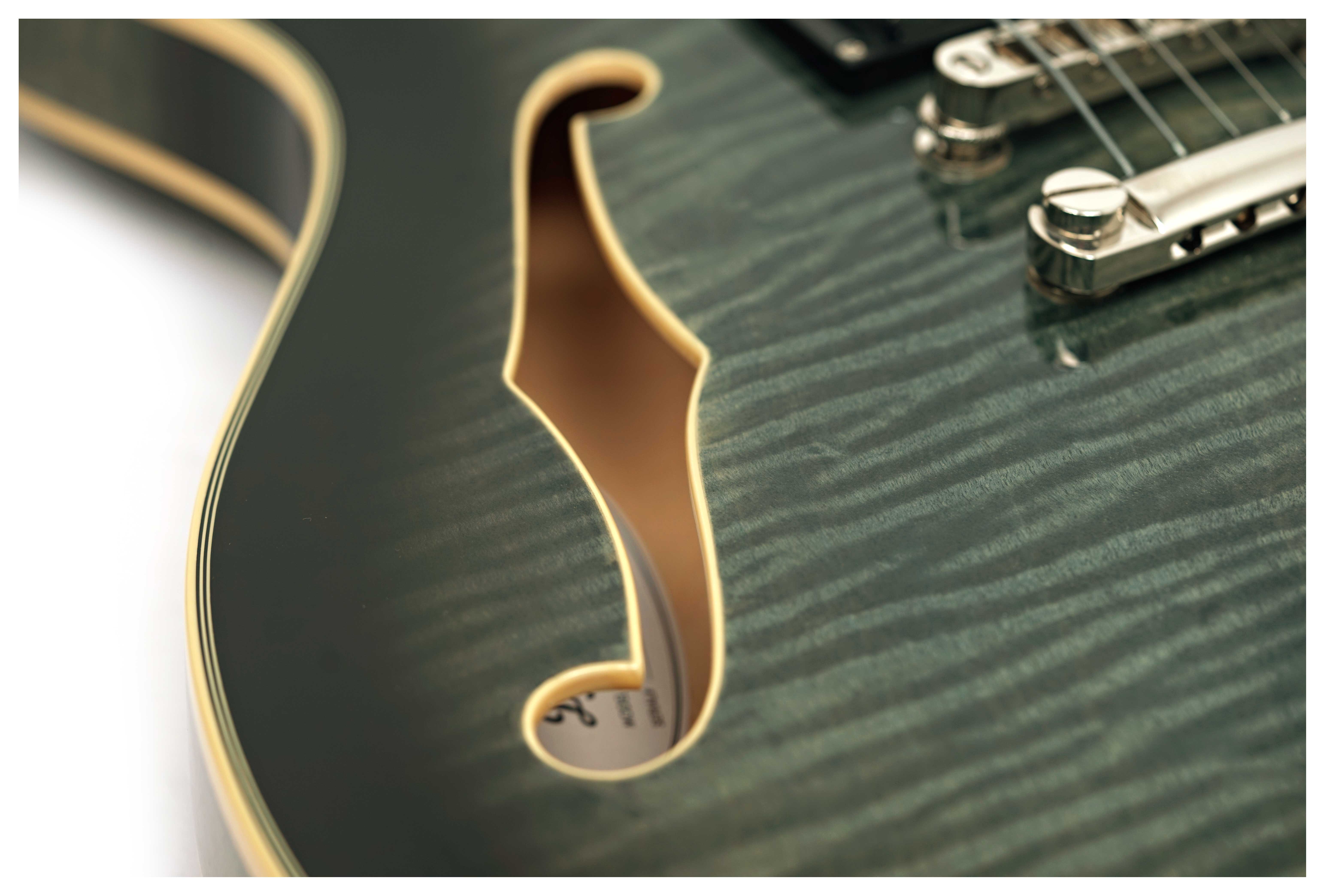 D'Angelico Premier DC Charcoal Burst