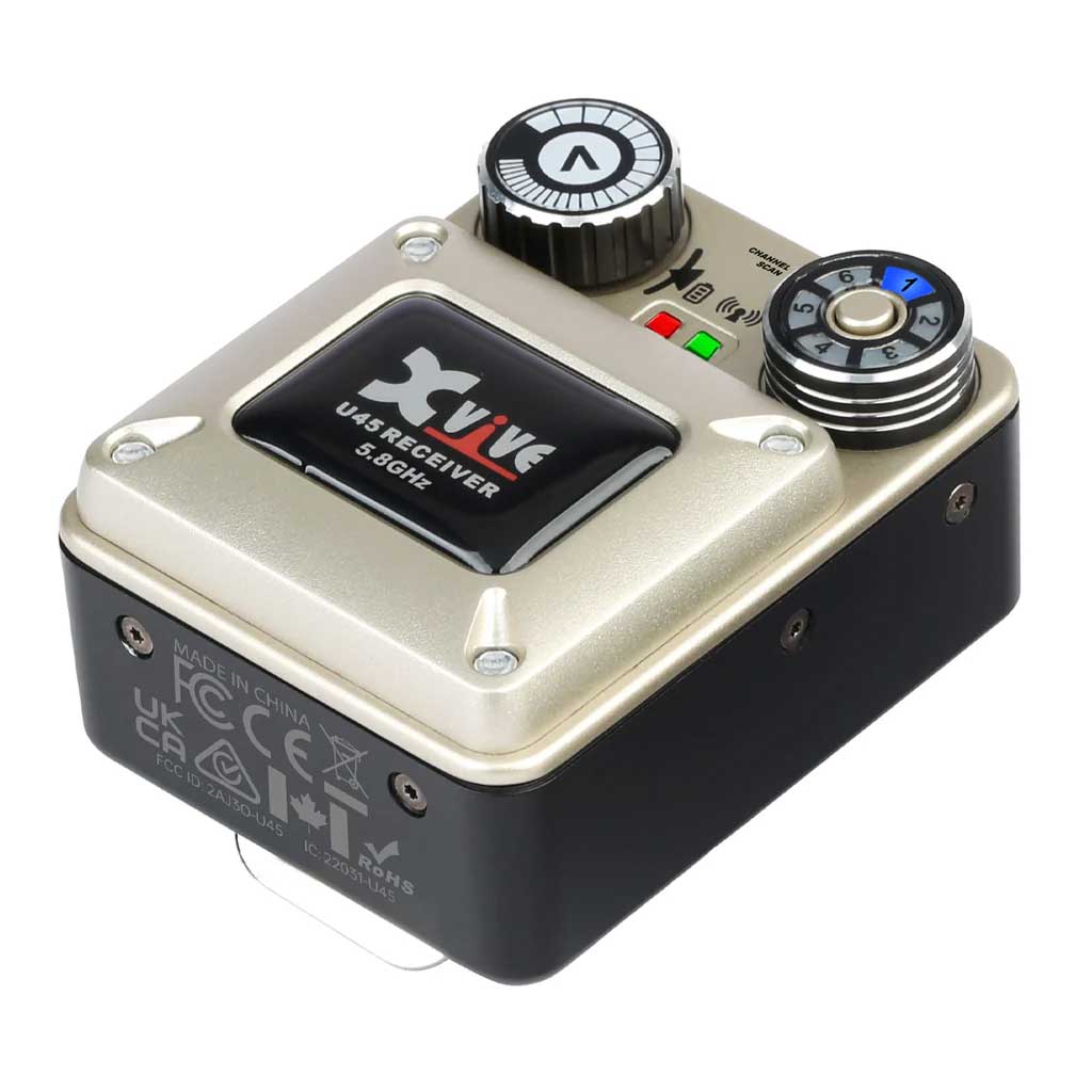 XVive U45R4 5.8 Ghz Wireless In Ear Monitor System With Four Receivers