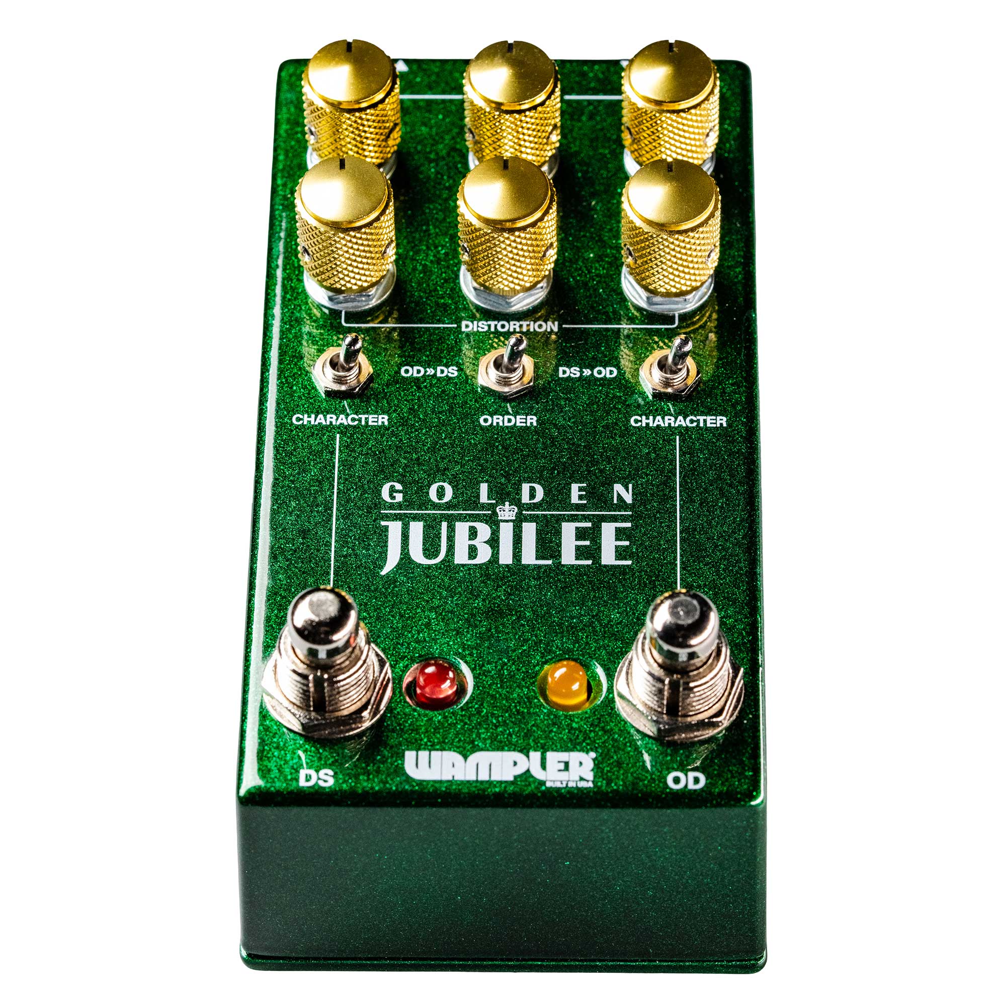 Wampler Golden Jubilee Dual Overdrive Distortion Pedal