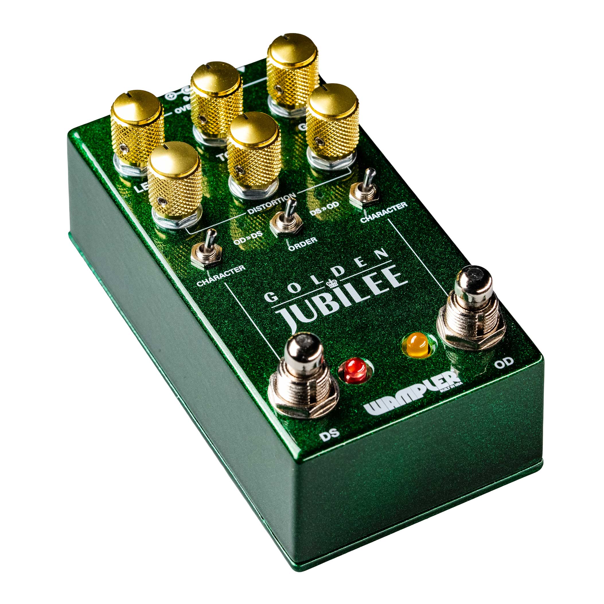 Wampler Golden Jubilee Dual Overdrive Distortion Pedal