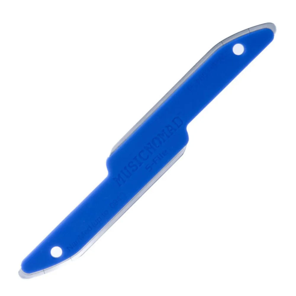 MusicNomad Diamond Coated, Safe Zone Guitar Fret Crowning File (S-File)
