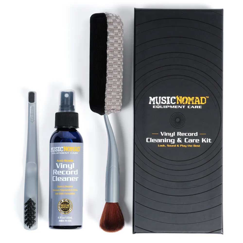 MusicNomad 6 in 1 Next Level Vinyl Record Cleaning and Care Kit