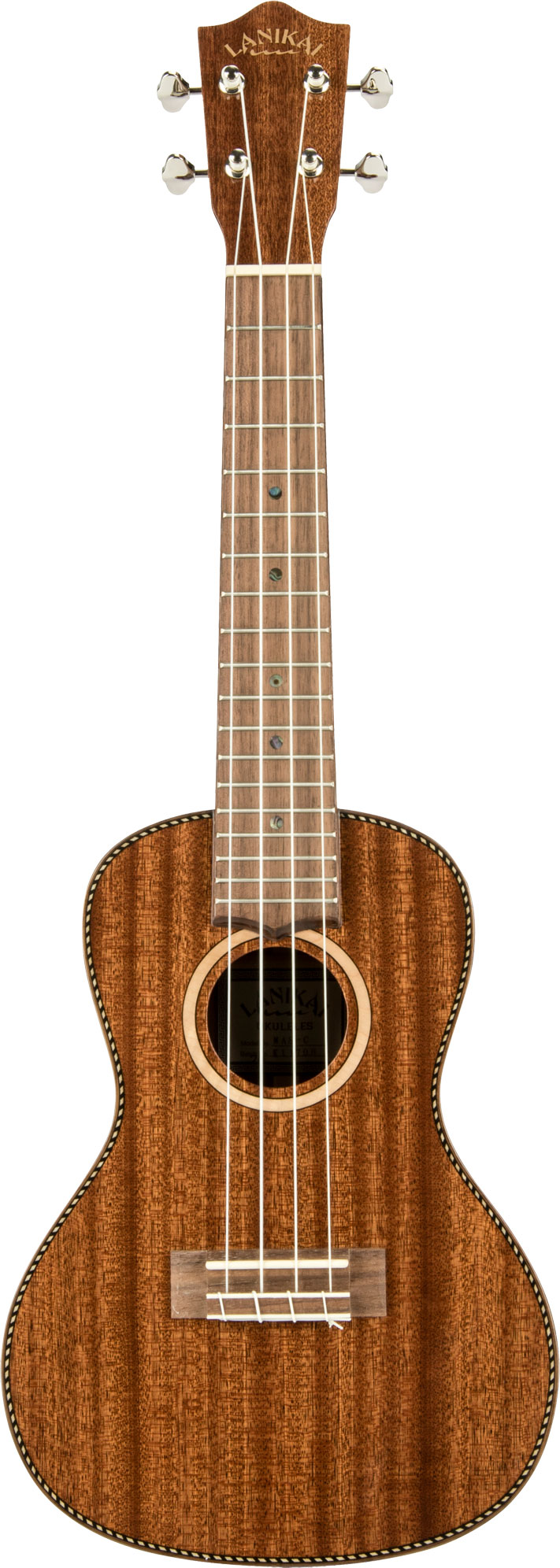 Lanikai All Solid Mahogany MAS-C Concert Ukulele