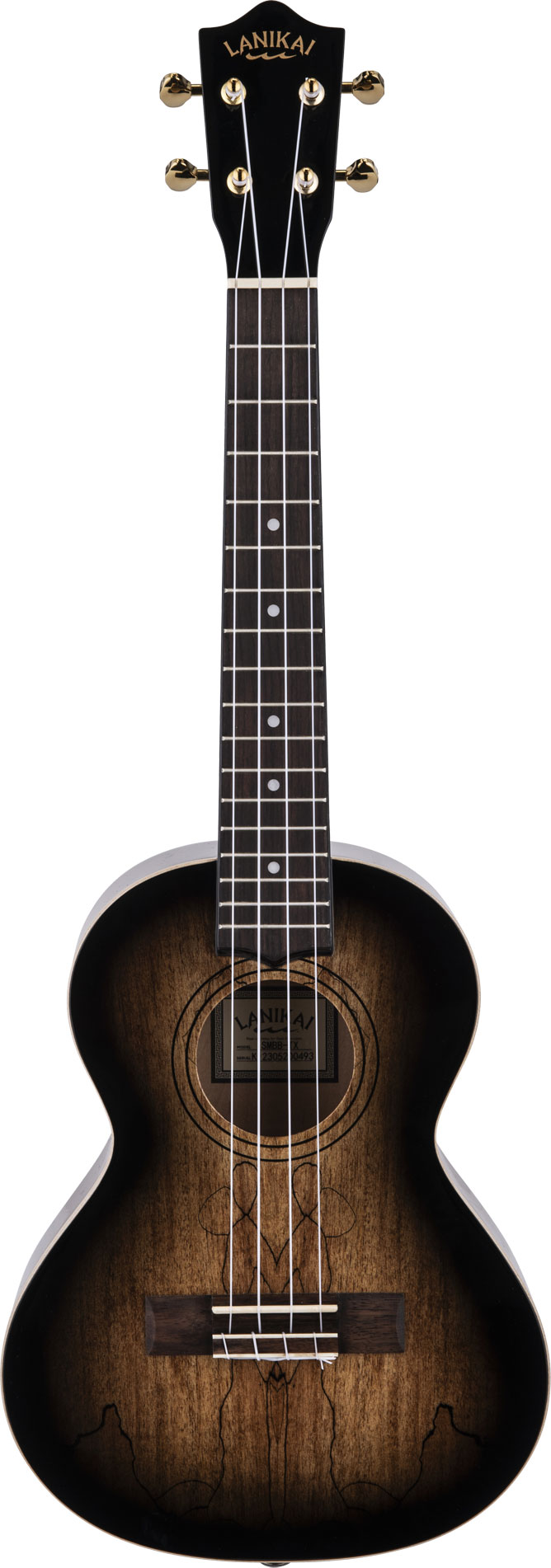 Lanikai Spalted Maple Top SMBB-CX Concert Ukulele