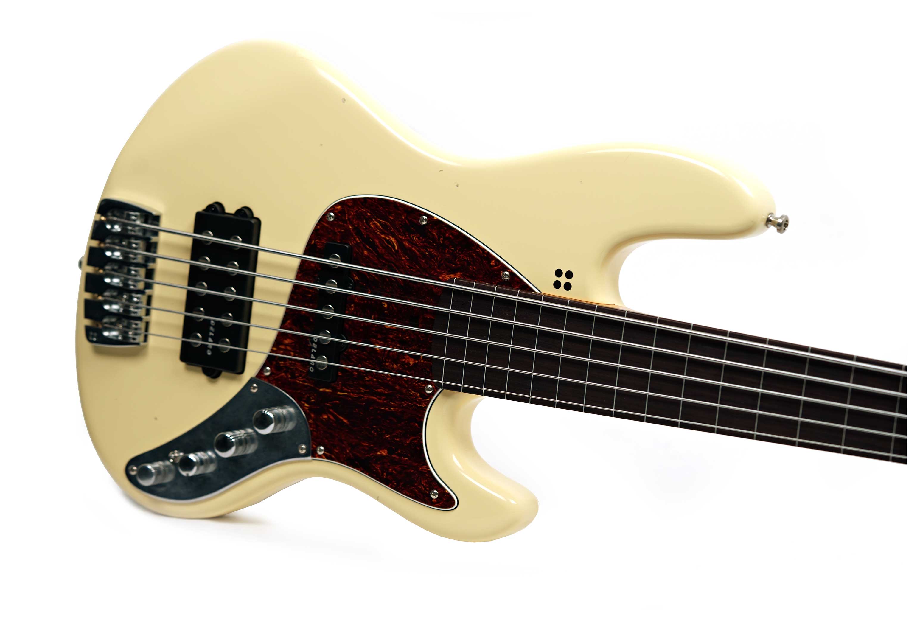 Sandberg California T TM 5 String Soft Aged Creme Fretless (Ex-Demo) #47699