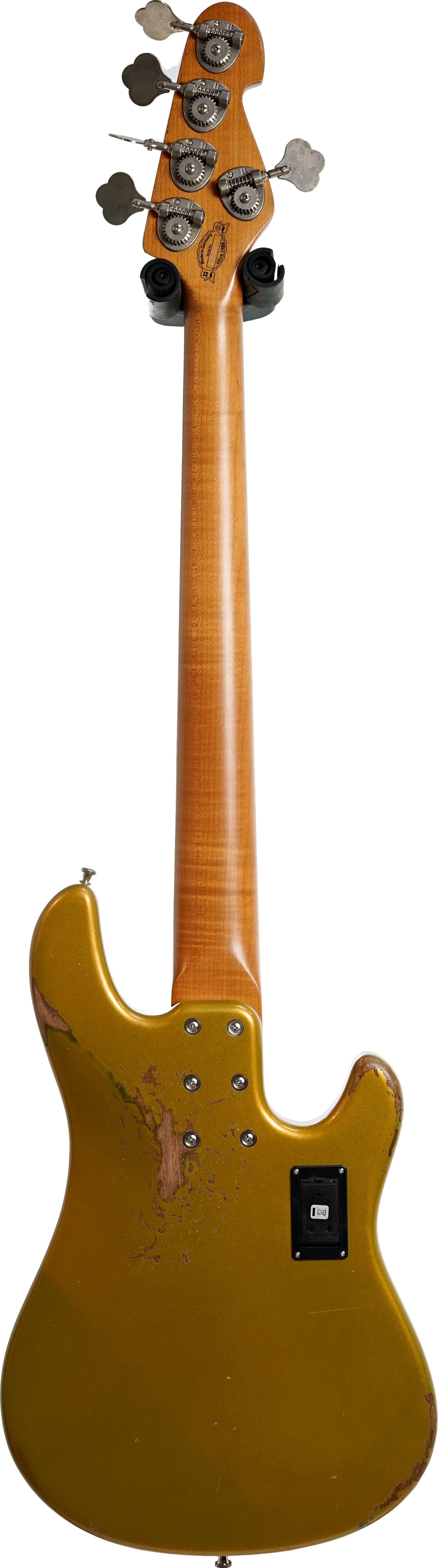 Sandberg California V VM 5 String Hardcore Aged Gold Left Handed (Nearly New) #47711