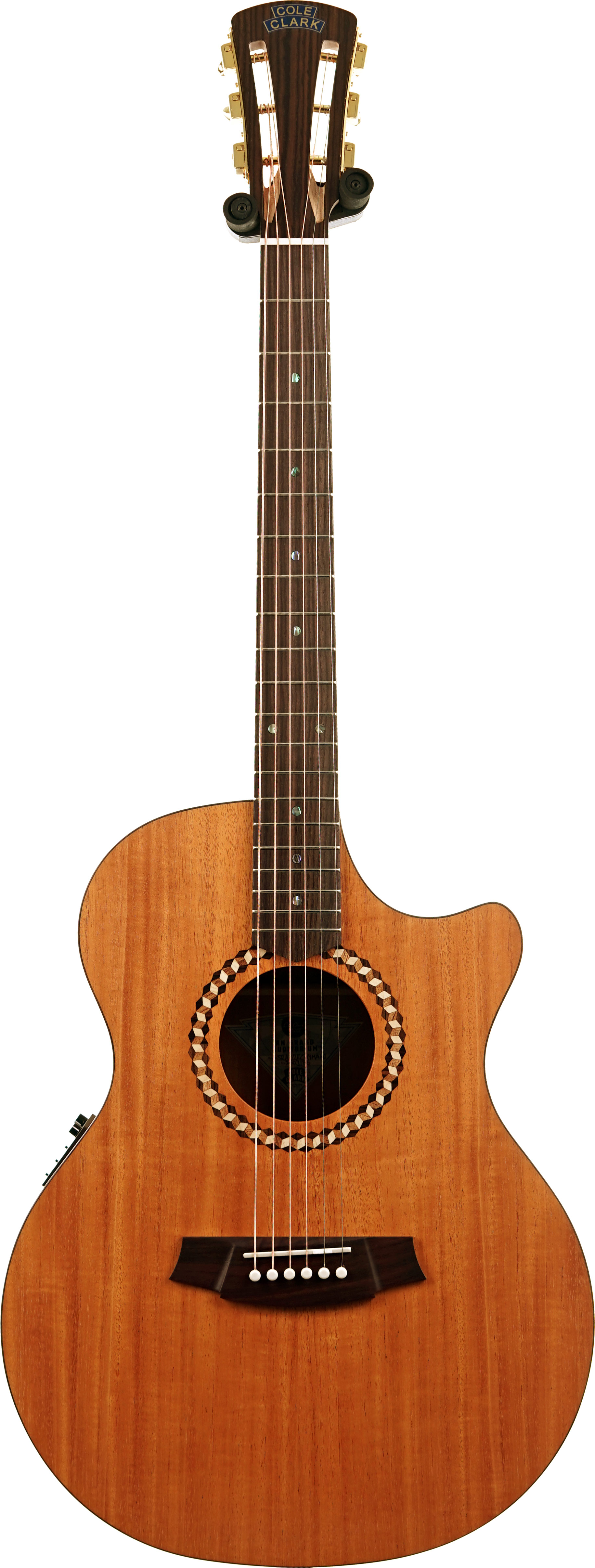 Cole Clark Recording Series AN2EC All Mahogany #2503-186