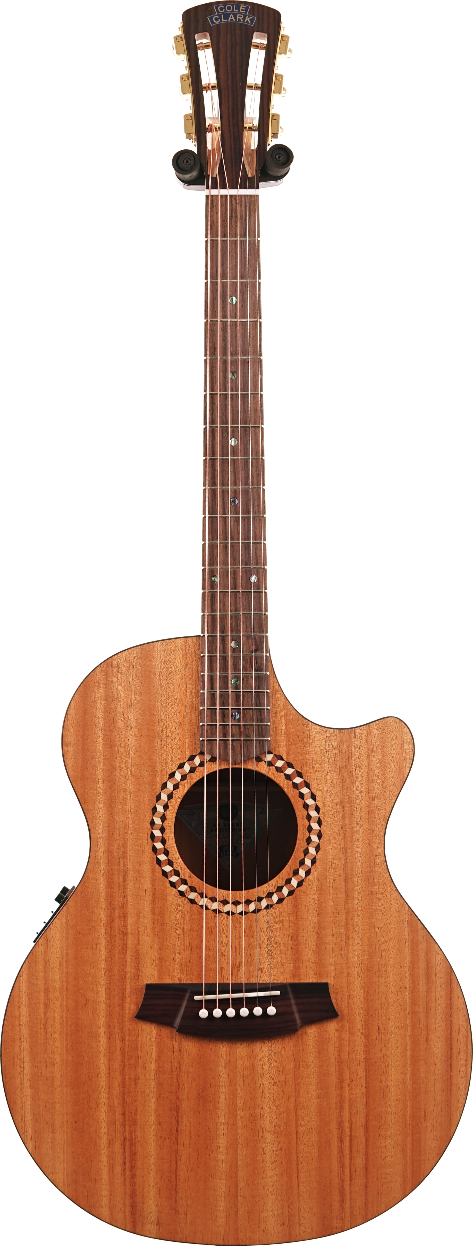 Cole Clark Recording Series AN2EC All Mahogany #2503-187