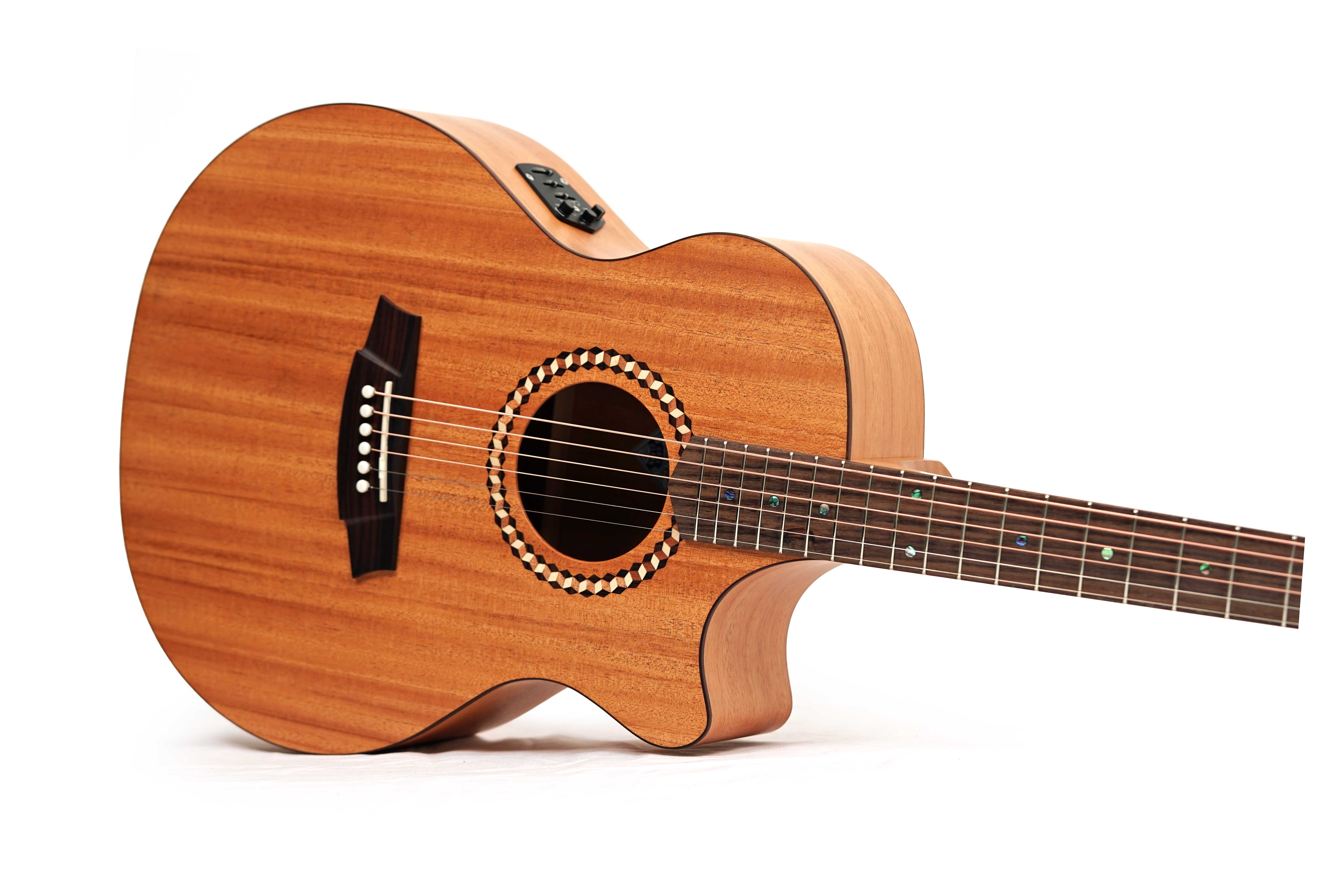 Cole Clark Recording Series AN2EC All Mahogany #2503-187