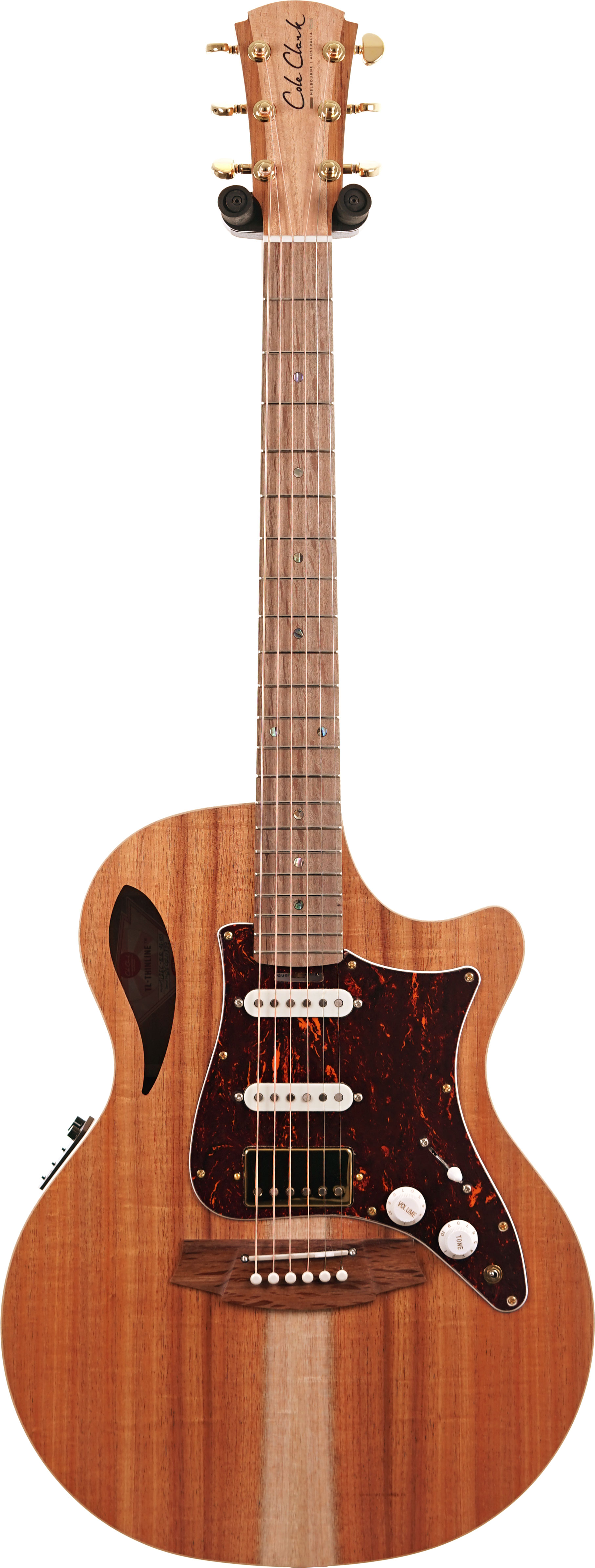 Cole Clark TL2EC All Blackwood HSS #2602-11339