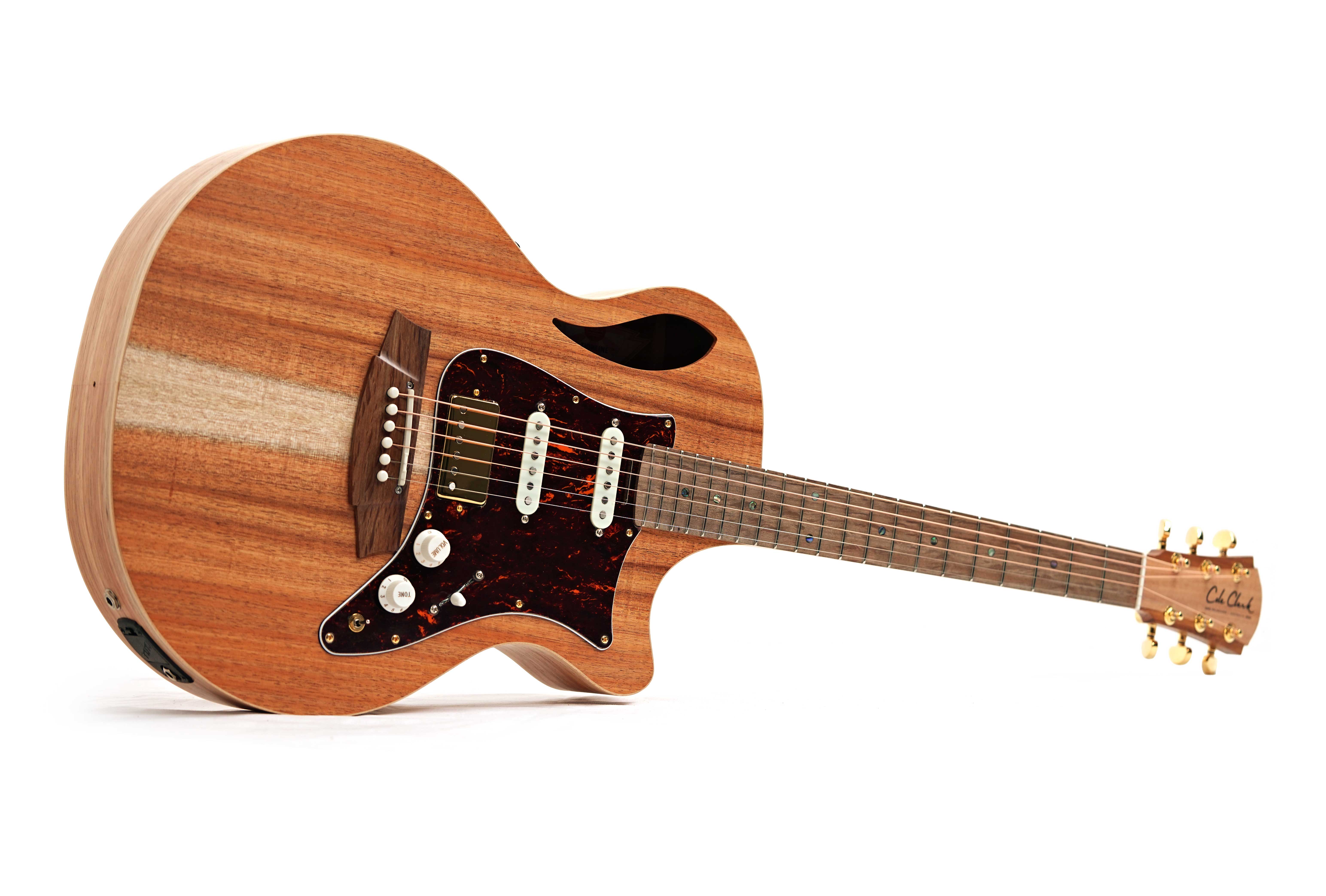 Cole Clark TL2EC All Blackwood HSS #2602-11339