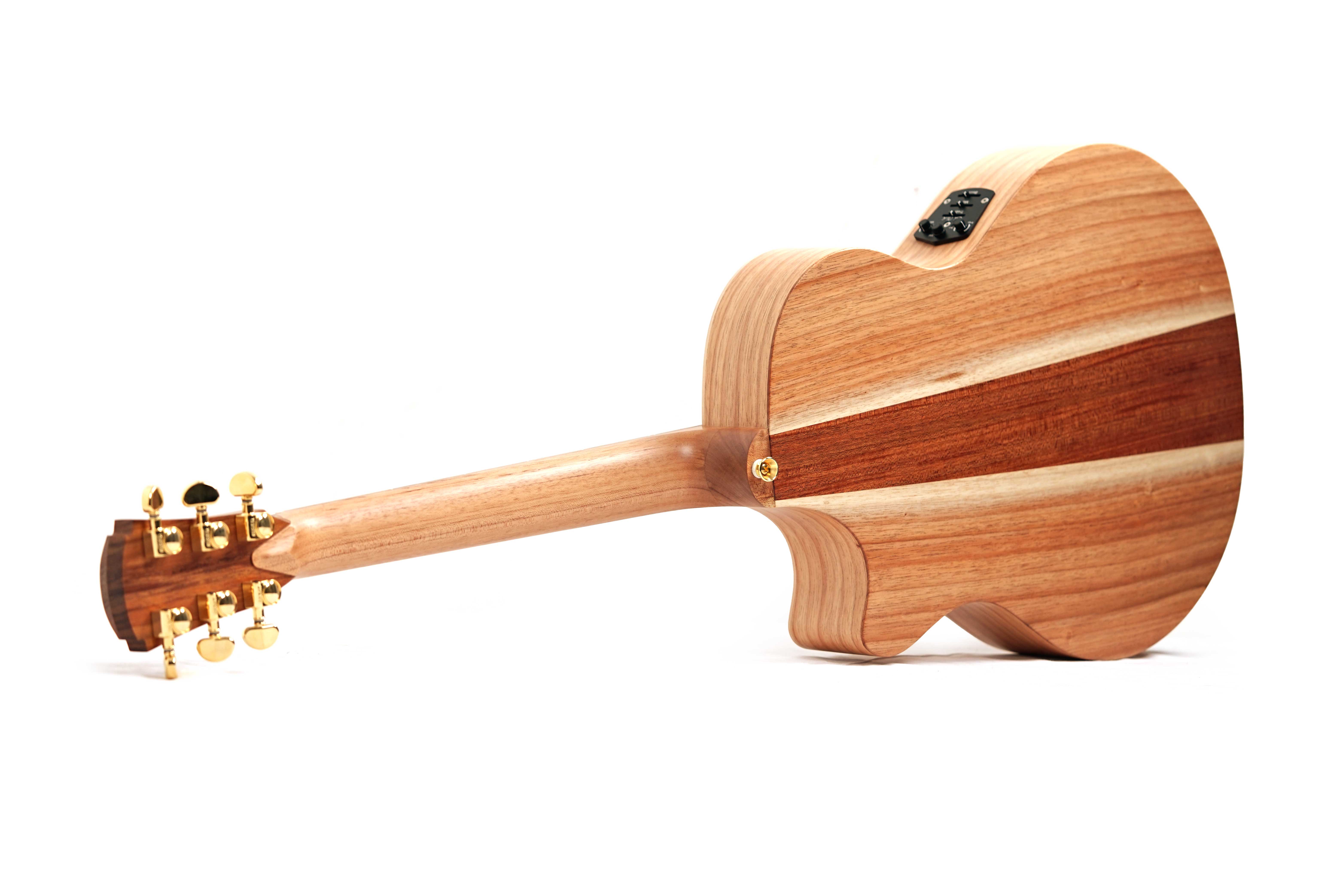 Cole Clark TL2EC Thinline All Blackwood Humbucker #2601-10378