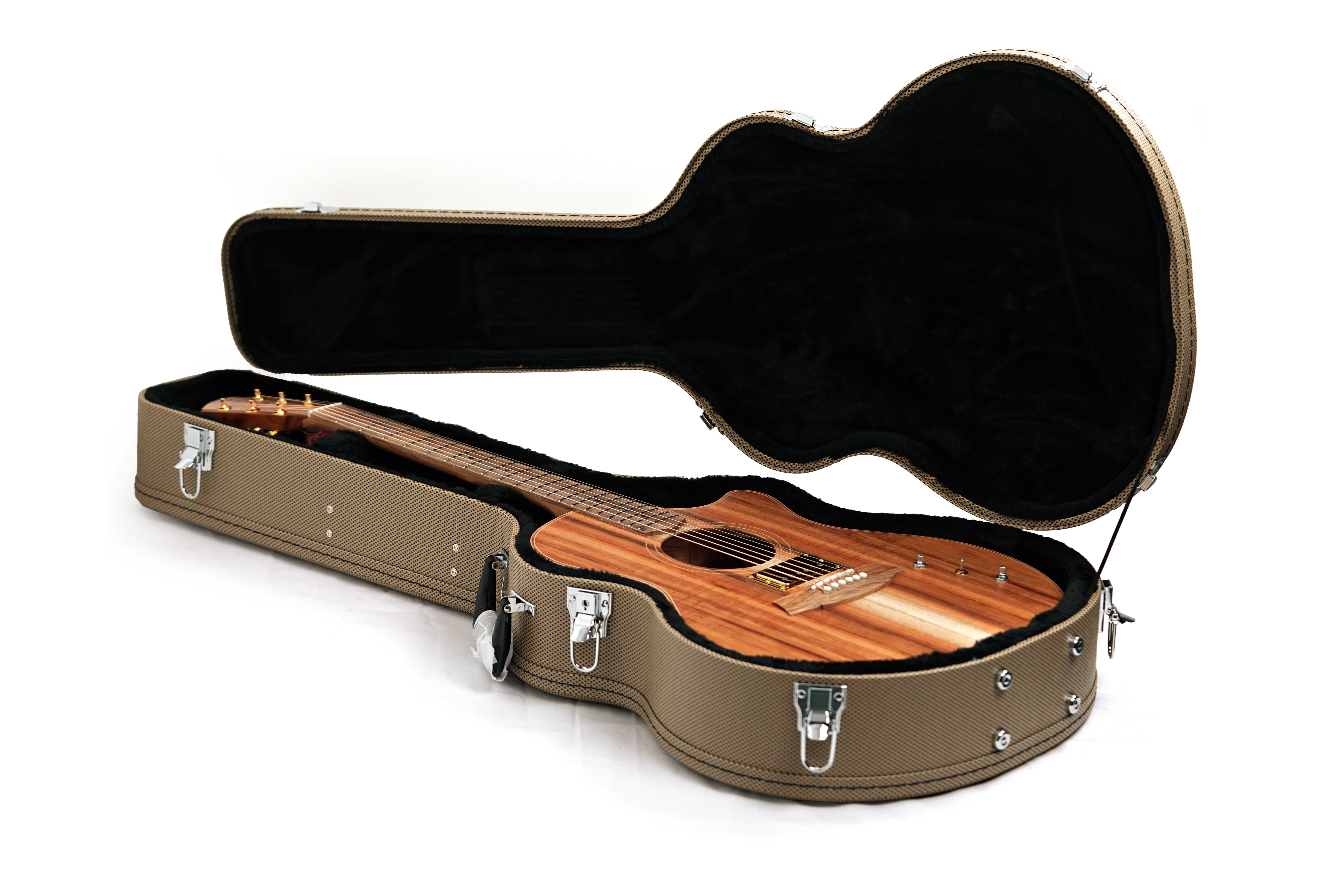 Cole Clark TL2EC Thinline All Blackwood Humbucker #2601-10378