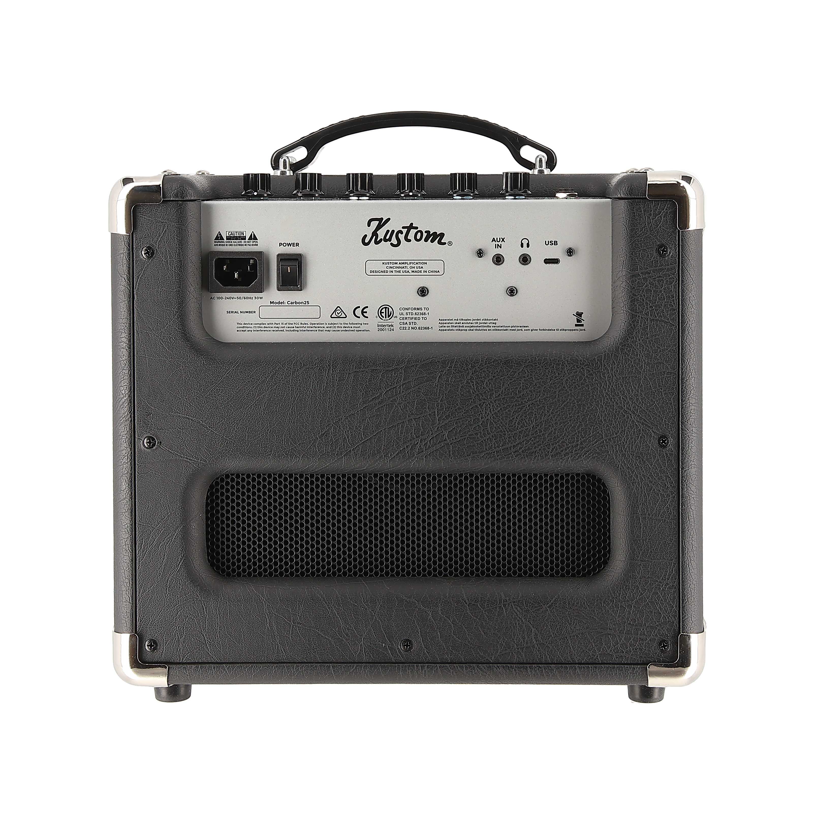 Kustom Amplification Carbon 25W Combo Modelling Amp