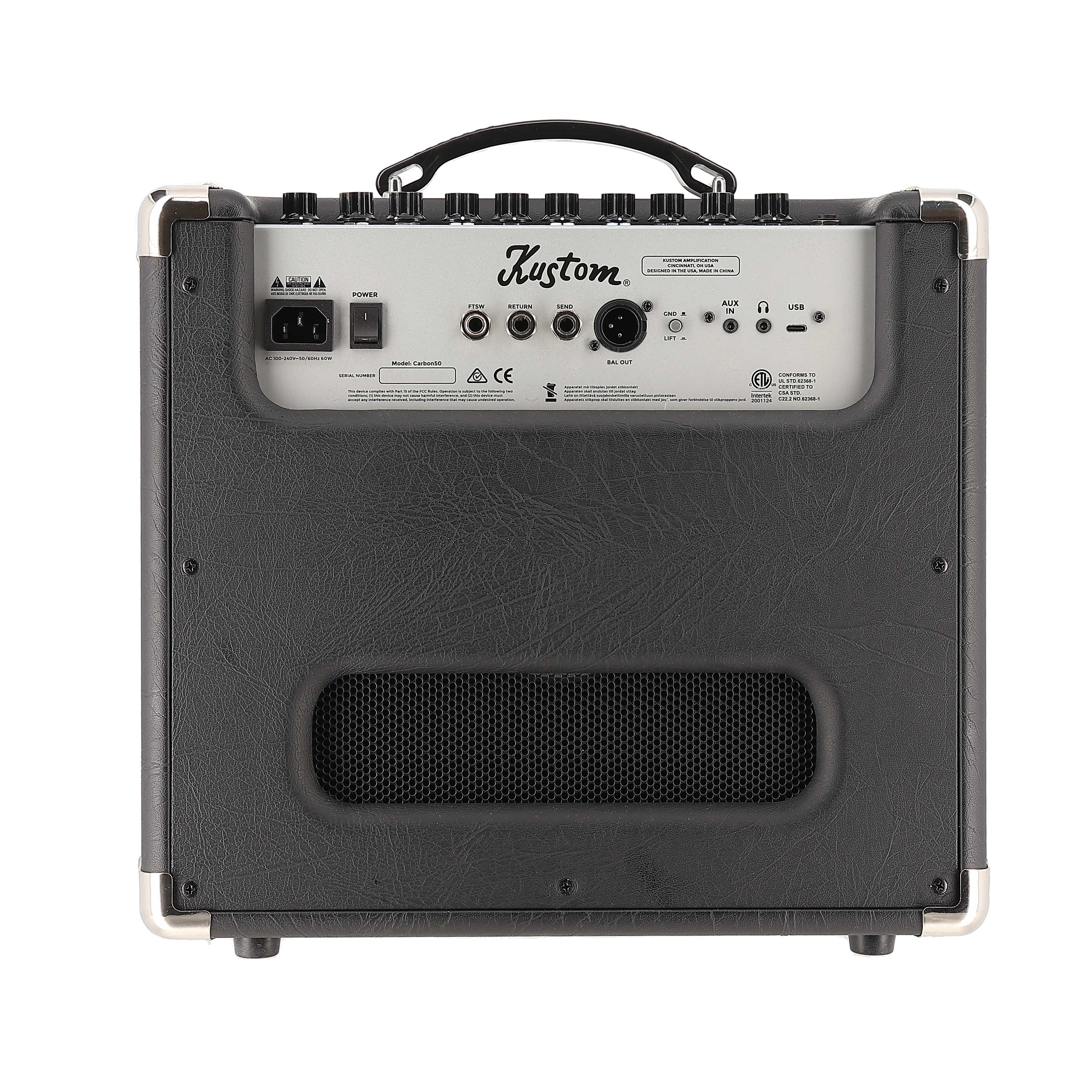 Kustom Amplification Carbon 50W Combo Modelling Amp