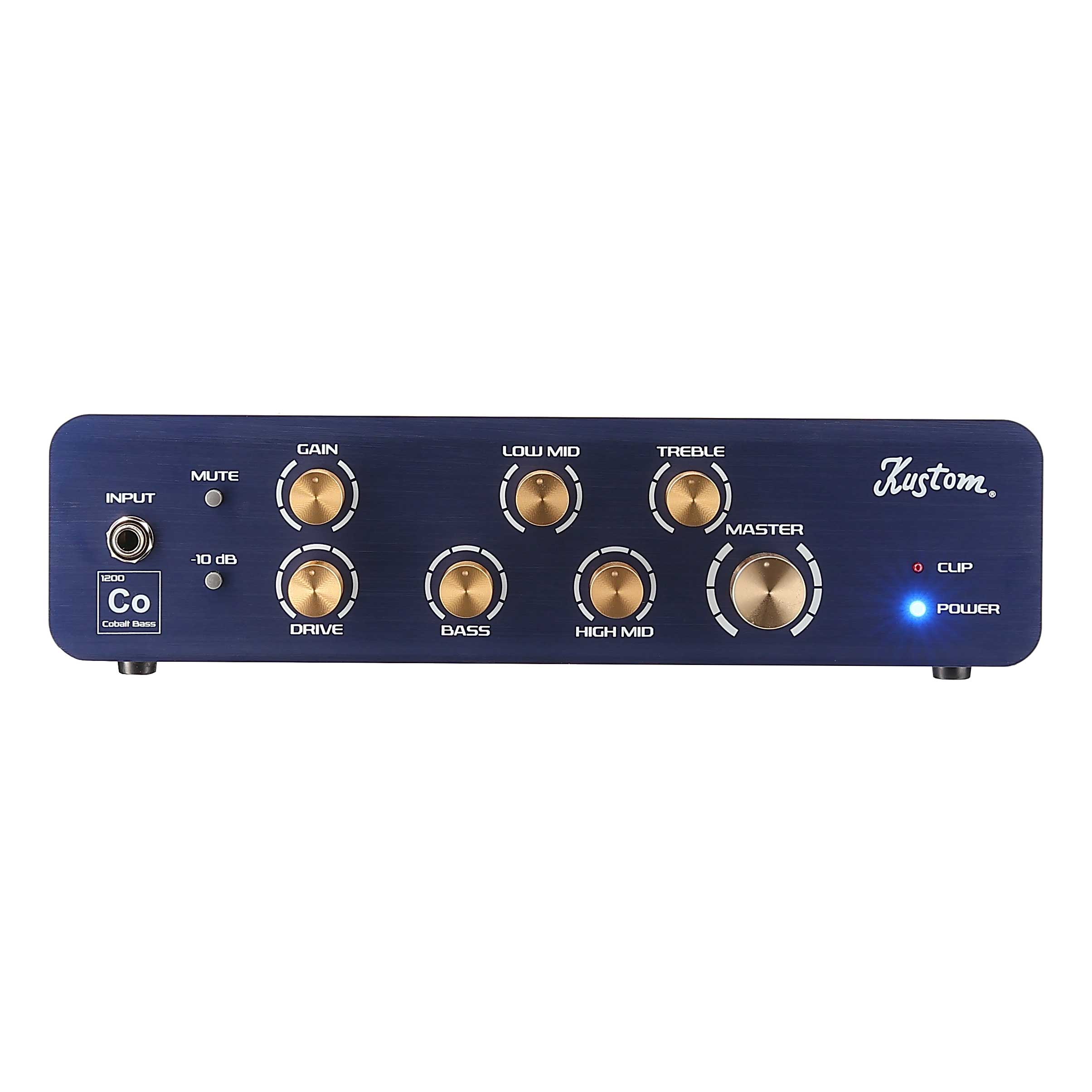 Kustom Amplification Cobalt 1200W Cat D Bass Solid State Amp Head