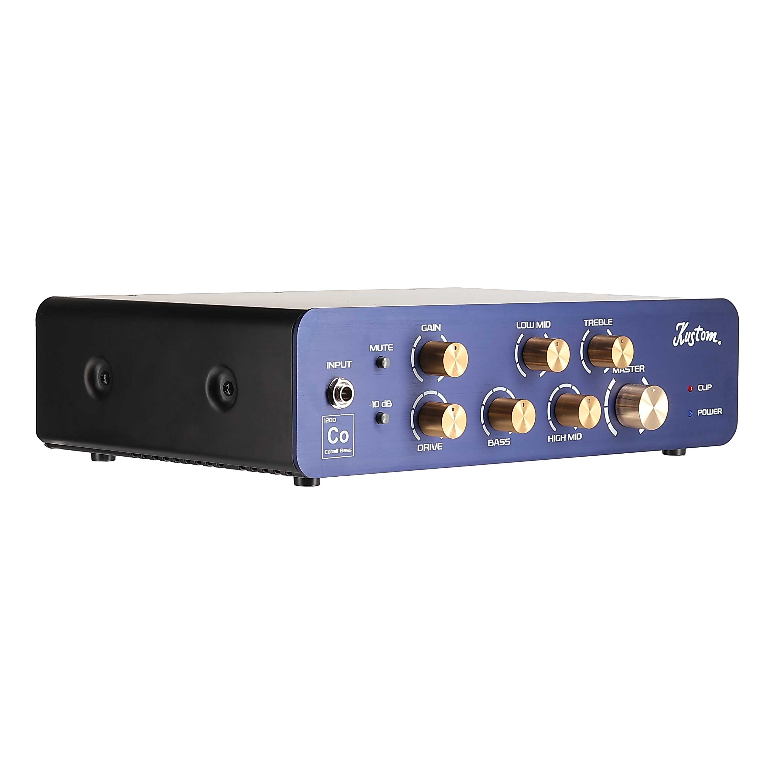 Kustom Amplification Cobalt 1200W Cat D Bass Solid State Amp Head