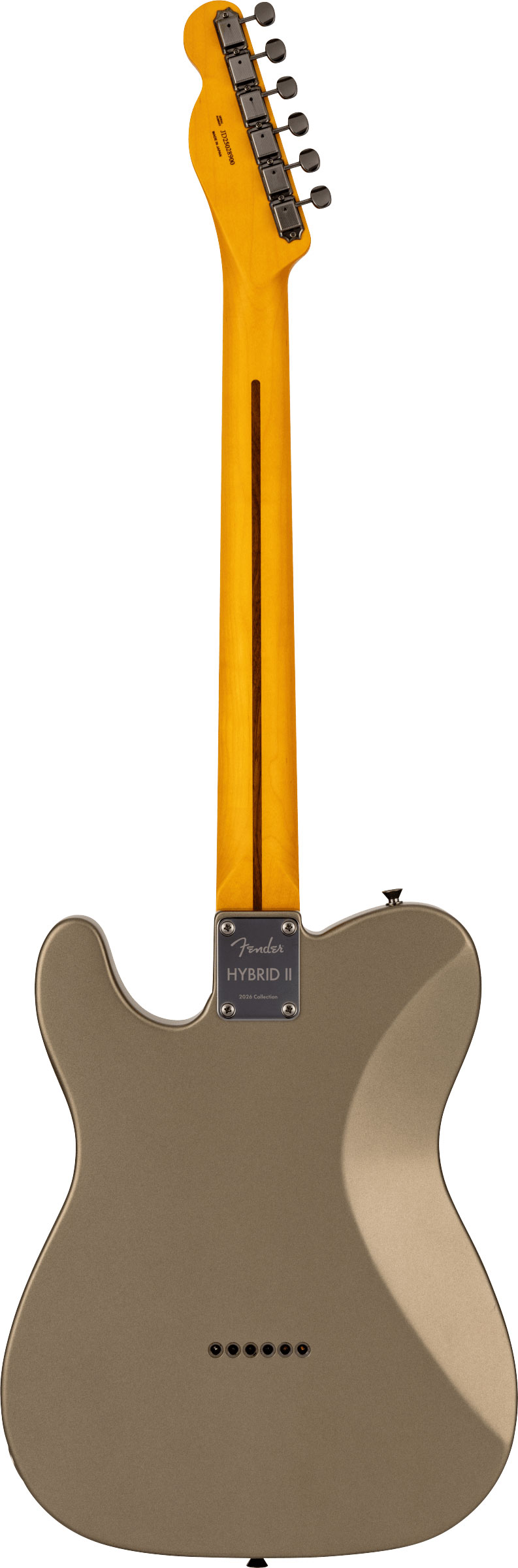 Fender Hybrid II Telecaster Matte Champagne Mirage Rosewood Fingerboard