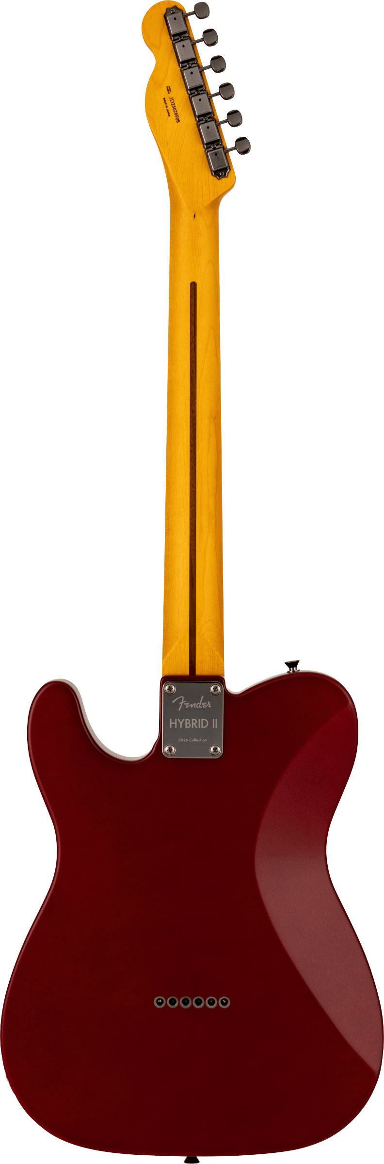 Fender Hybrid II Telecaster Matte Inferno Red Rosewood Fingerboard