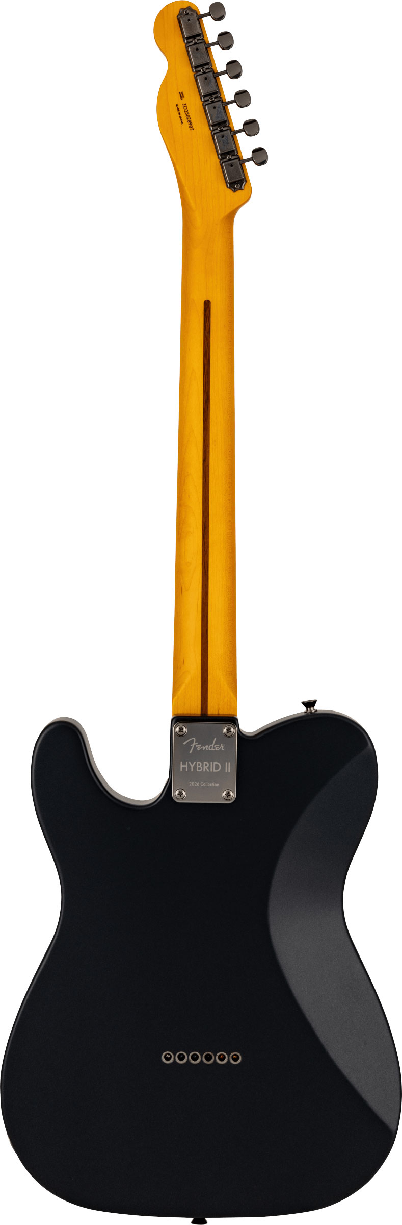 Fender Hybrid II Telecaster Matte Phantom Black Rosewood Fingerboard