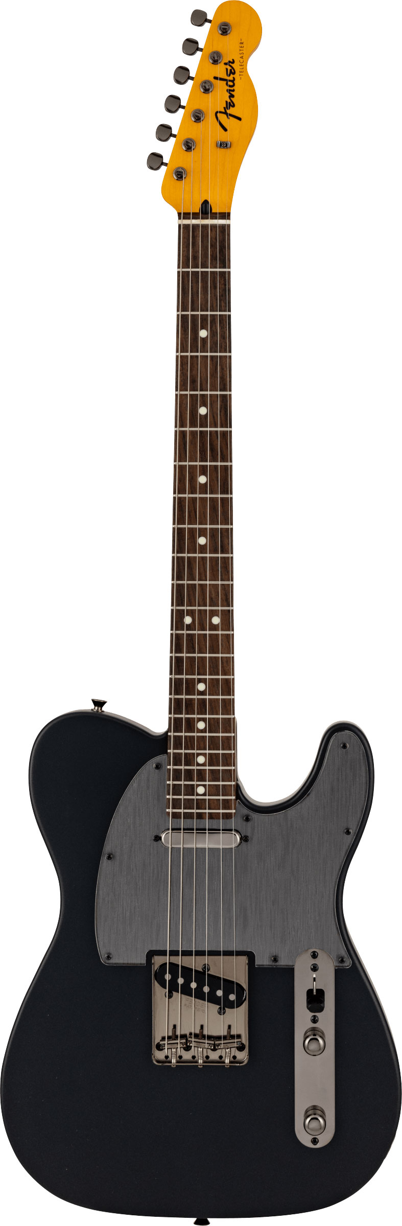 Fender Hybrid II Telecaster Matte Phantom Black Rosewood Fingerboard