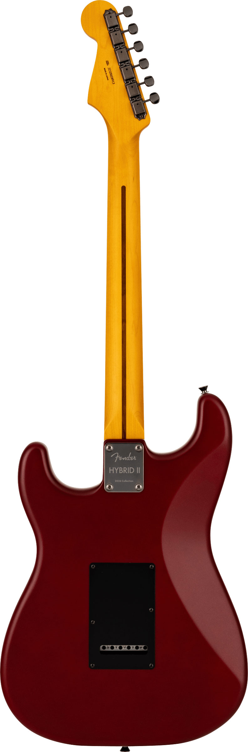 Fender Hybrid II Stratocaster Matte Inferno Red Rosewood Fingerboard