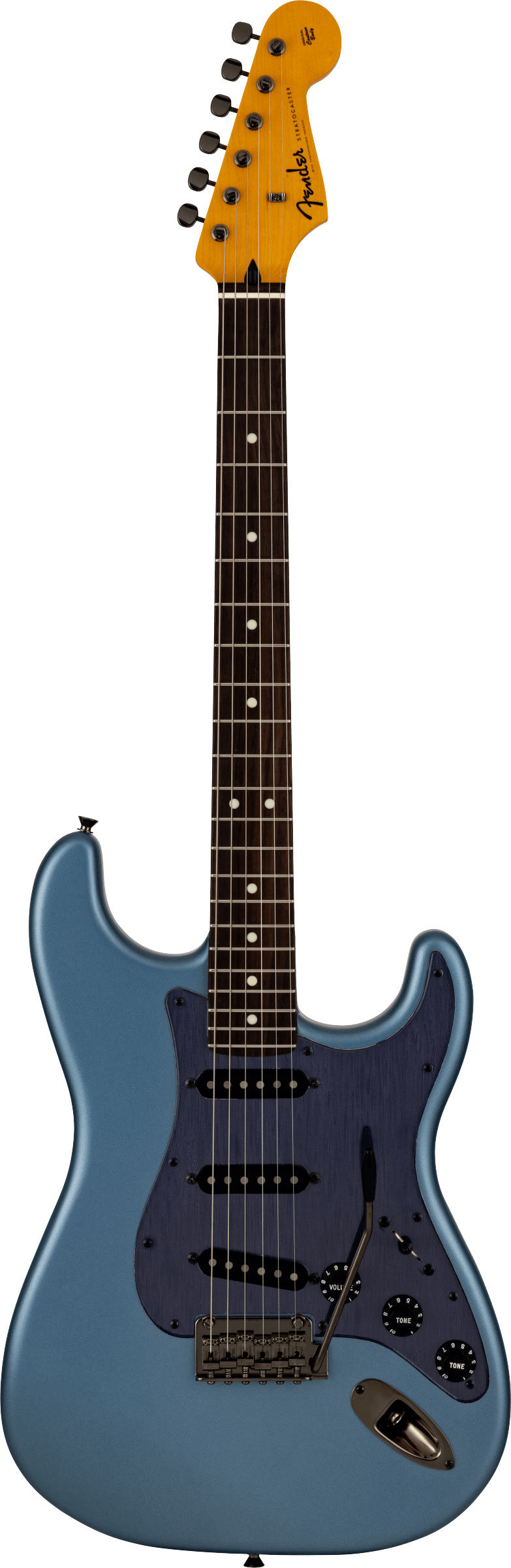 Fender Hybrid II Stratocaster Matte Aero Blue Rosewood Fingerboard
