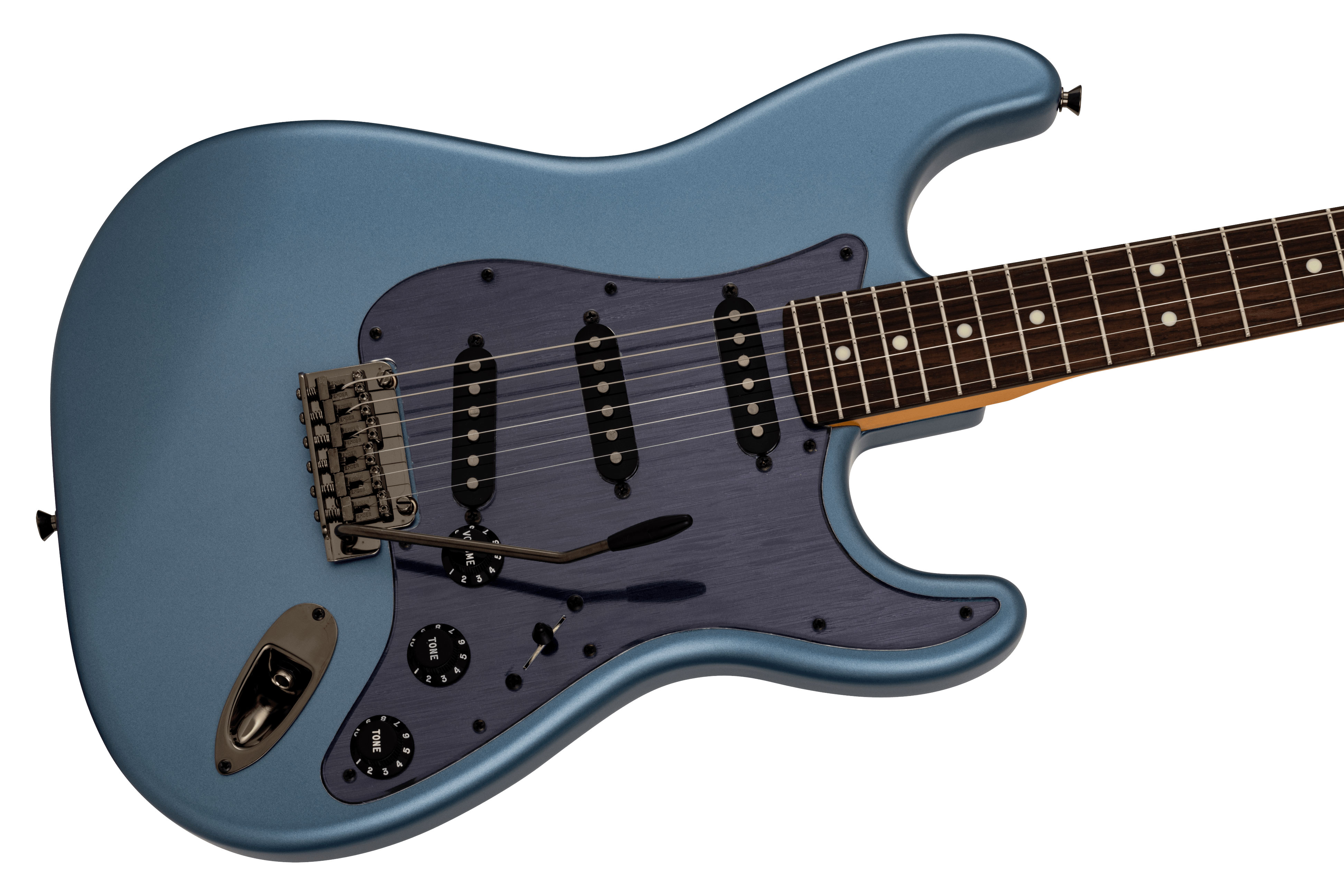 Fender Hybrid II Stratocaster Matte Aero Blue Rosewood Fingerboard