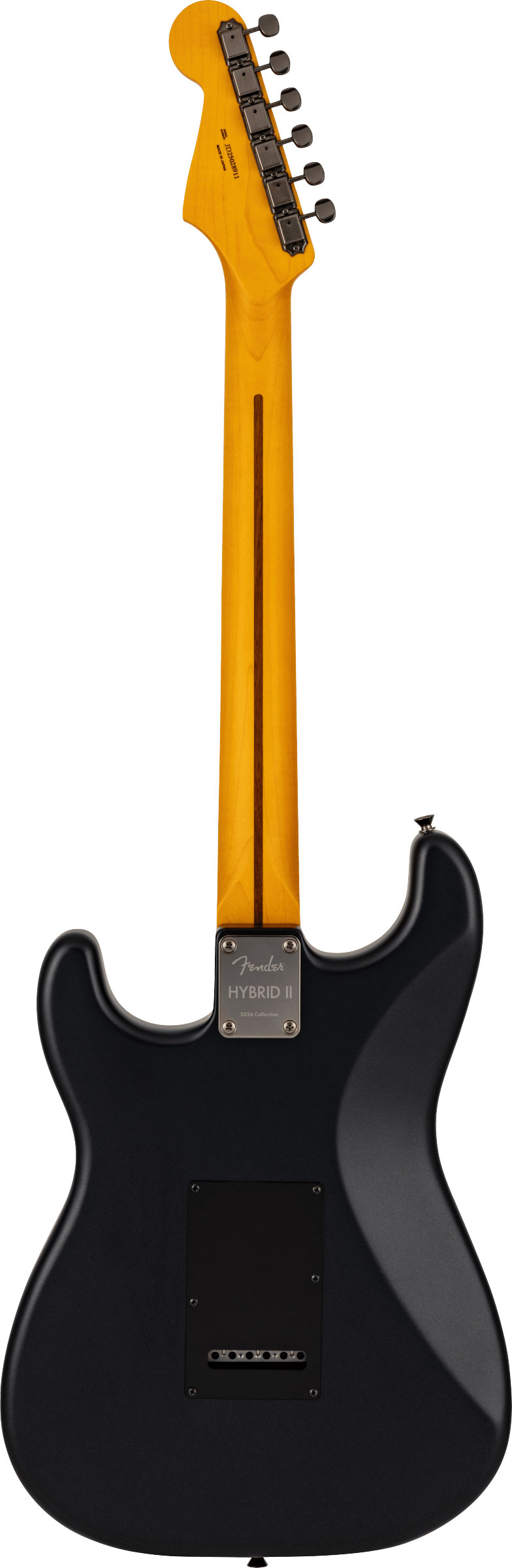 Fender Hybrid II Stratocaster Matte Phantom Black Rosewood Fingerboard