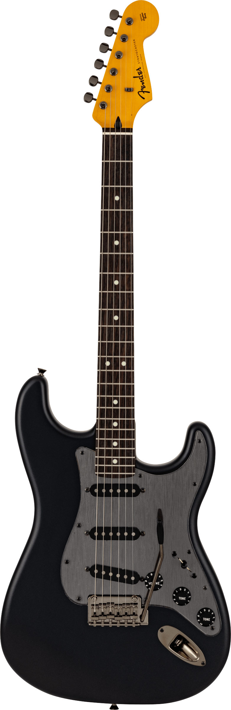 Fender Hybrid II Stratocaster Matte Phantom Black Rosewood Fingerboard