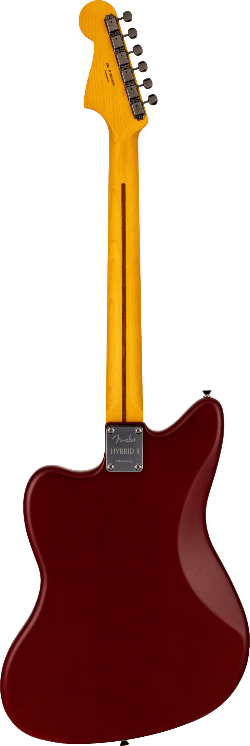 Fender Hybrid II Jazzmaster Matte Inferno Red Rosewood Fingerboard
