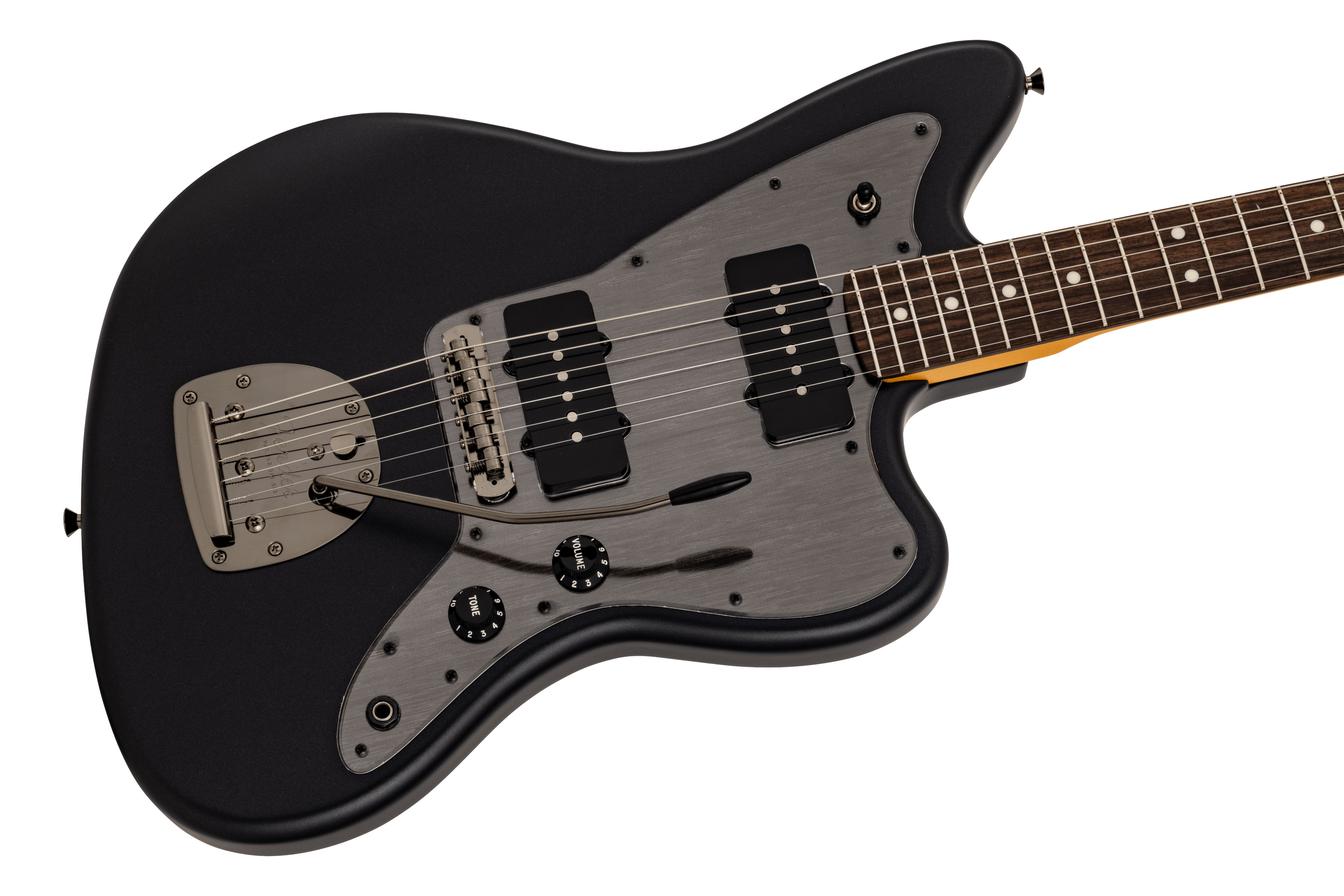 Fender Hybrid II Jazzmaster Matte Phantom Black Rosewood Fingerboard