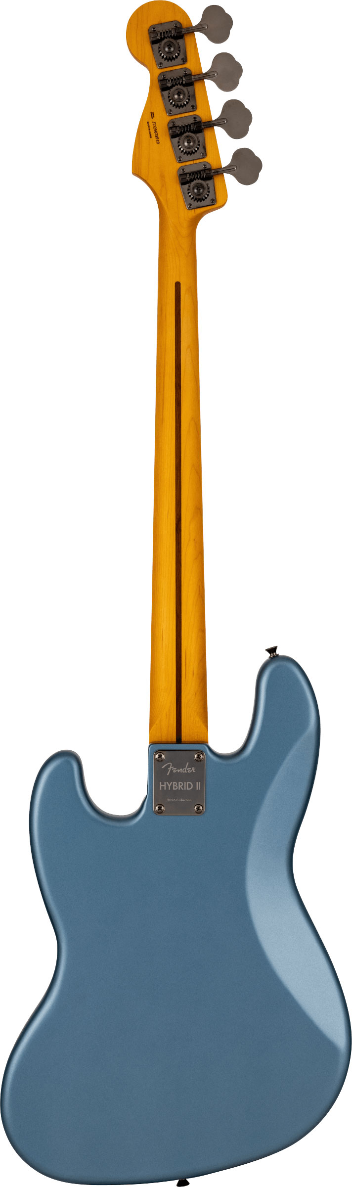 Fender Hybrid II Jazz Bass Matte Aero Blue Rosewood Fingerboard