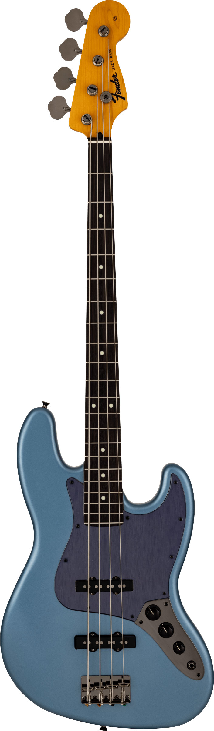 Fender Hybrid II Jazz Bass Matte Aero Blue Rosewood Fingerboard