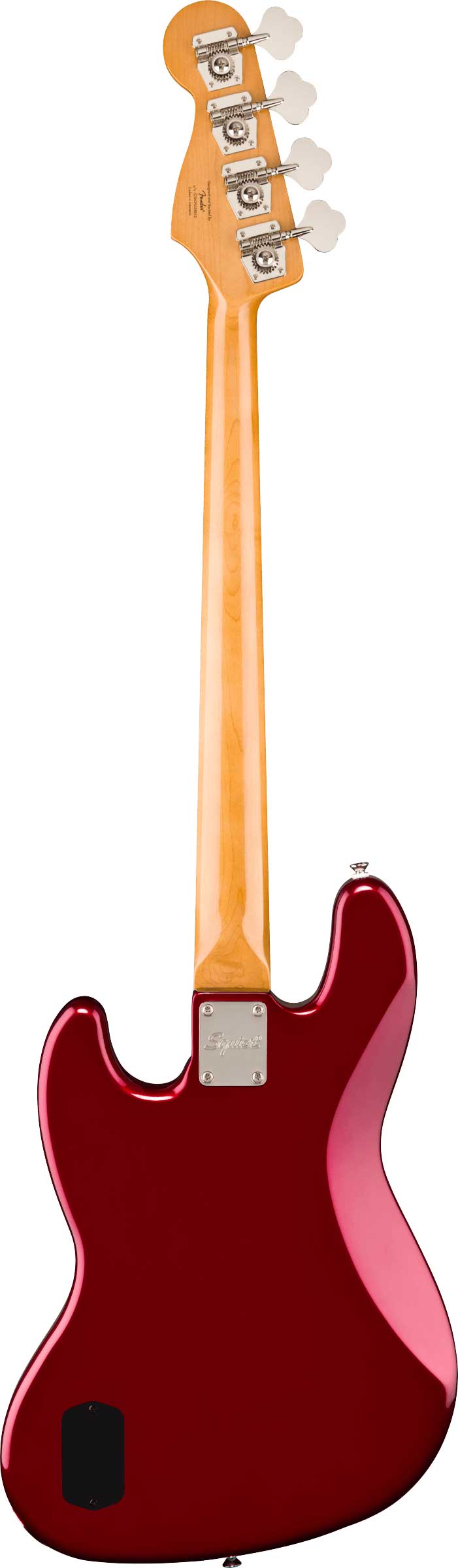Squier FSR Classic Vibe Active 70s Jazz Bass Matching Headstock Candy Apple Red Indian Laurel Fingerboard
