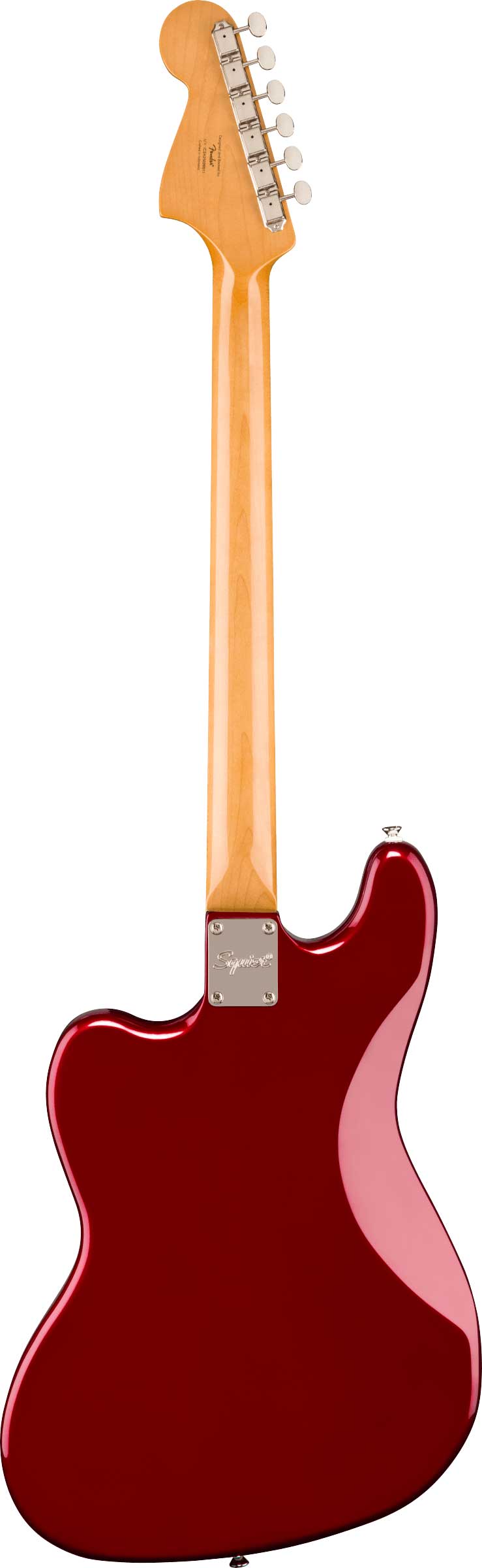 Squier FSR Classic Vibe Bass VI Matching Headstock Candy Apple Red Indian Laurel Fingerboard