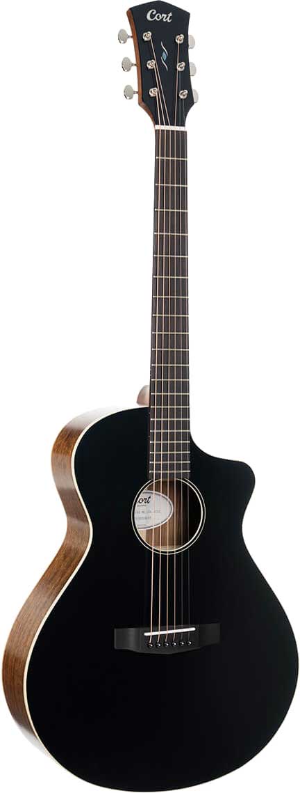 Cort Core MC Ovangkol Black Top Semi Gloss