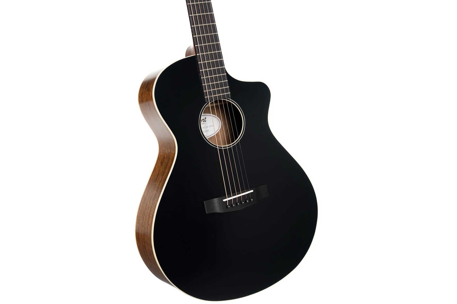 Cort Core MC Ovangkol Black Top Semi Gloss