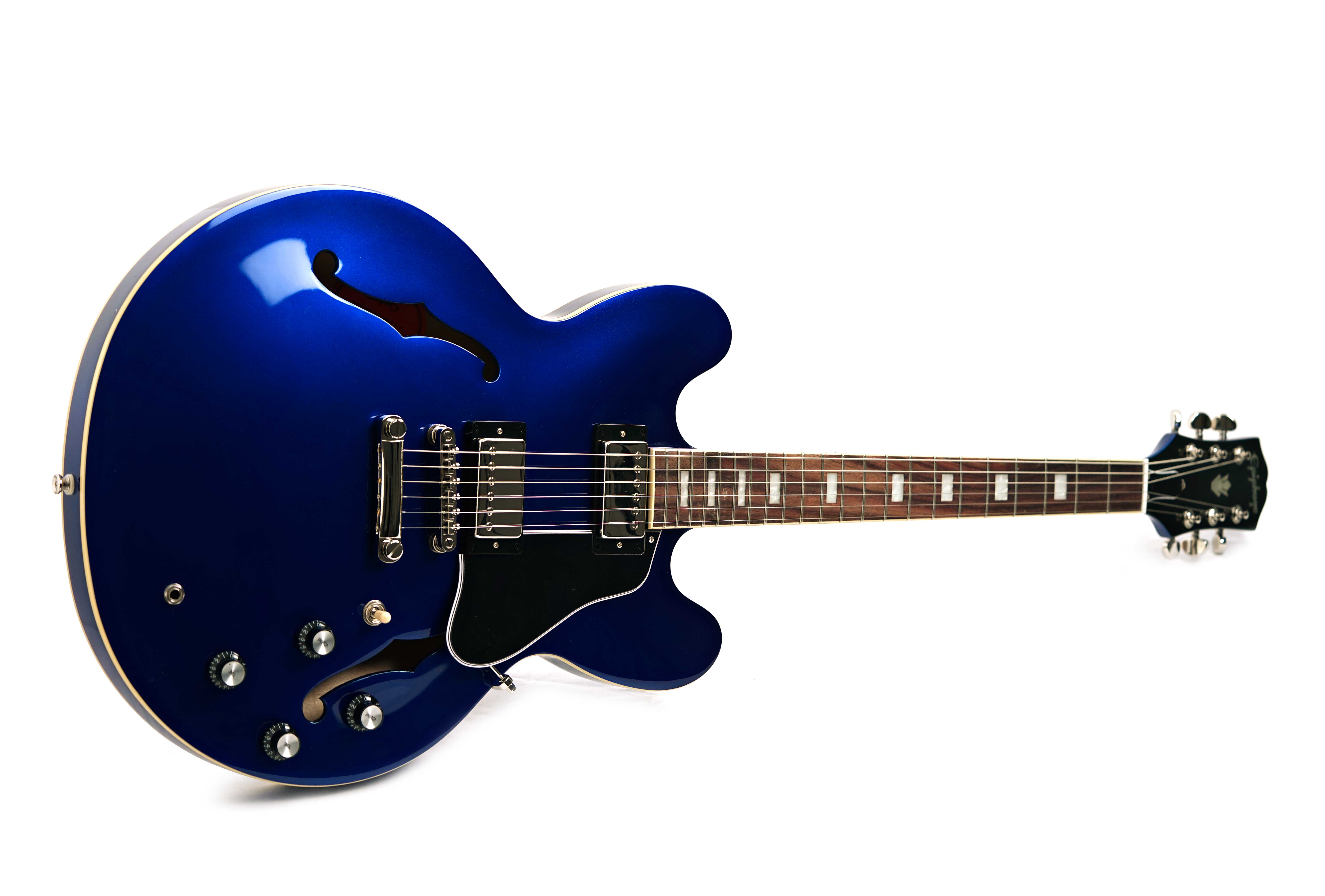 Epiphone ES-335 Block Candy Blue