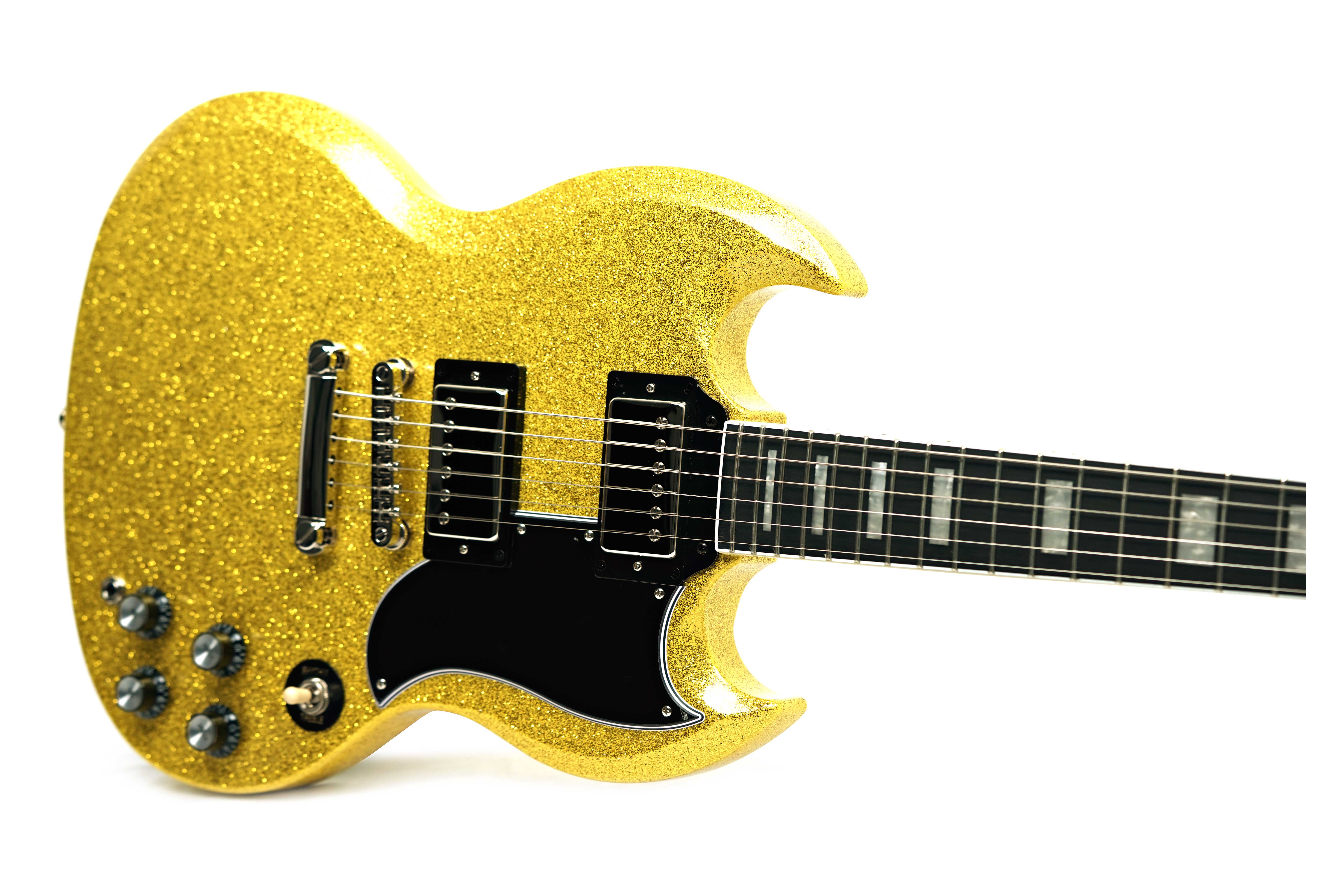 Epiphone SG Custom Gold Sparkle