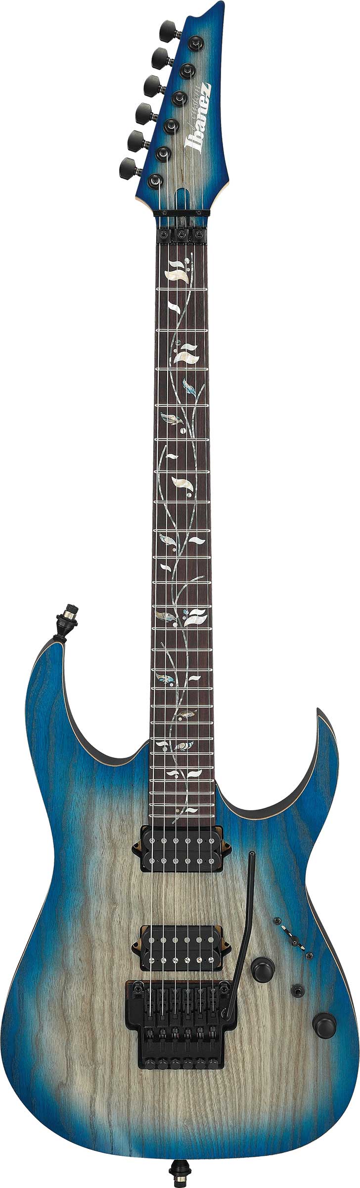 Ibanez J Custom RG8620AH Ghost Fleet Blue Burst 