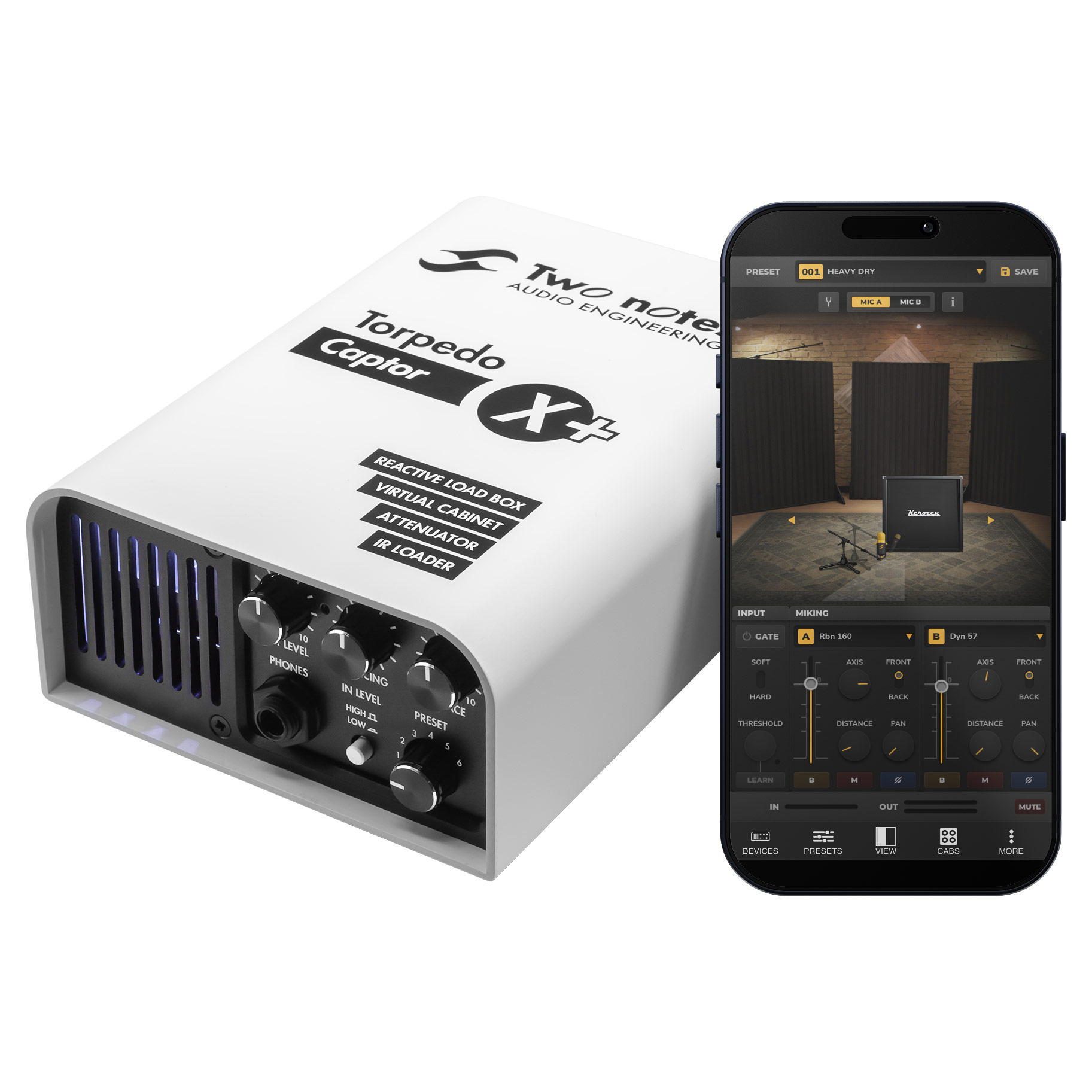 Two Notes Torpedo Captor X + 8 Ohm