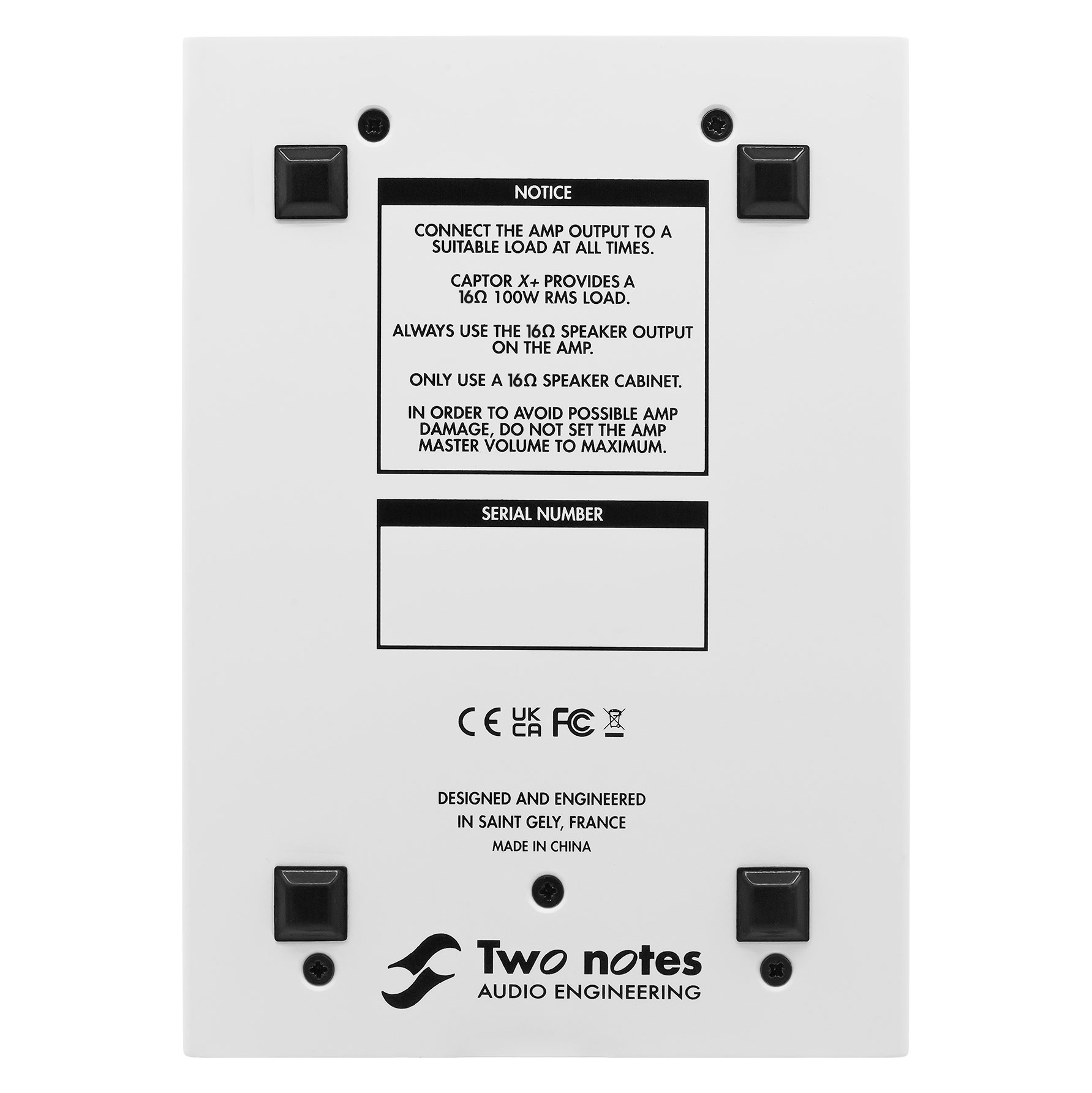 Two Notes Torpedo Captor X + 16 Ohm