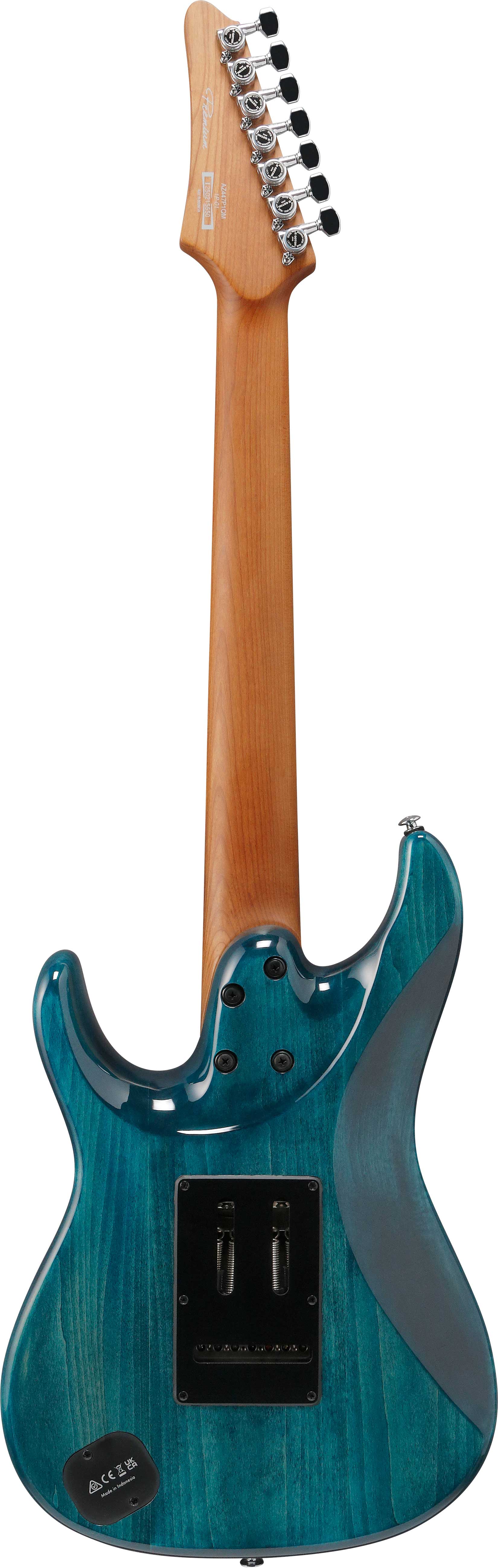 Ibanez AZ447P1QM AZ Premium Cosmic Blue 7-String